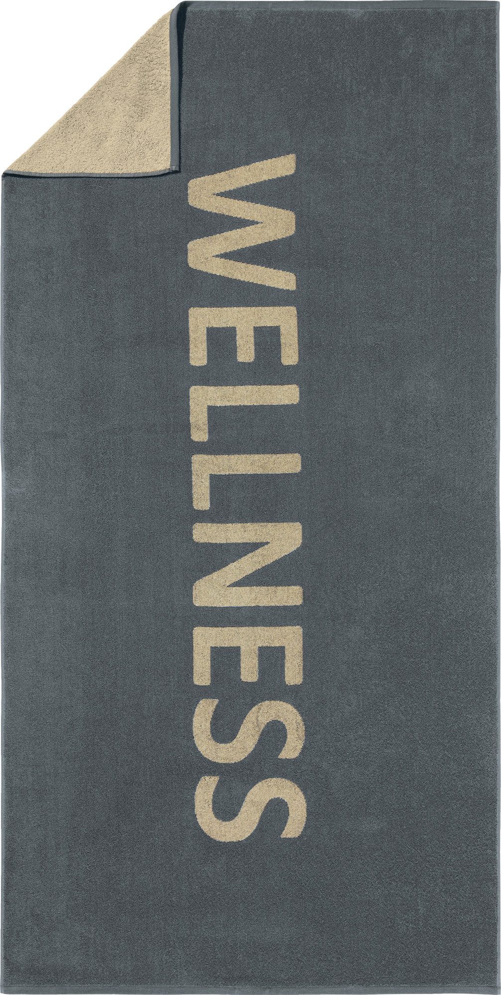 Erwin Müller Saunatuch Saunatuch, Walkfrottier, Walk-Frottier Schriftzug günstig online kaufen