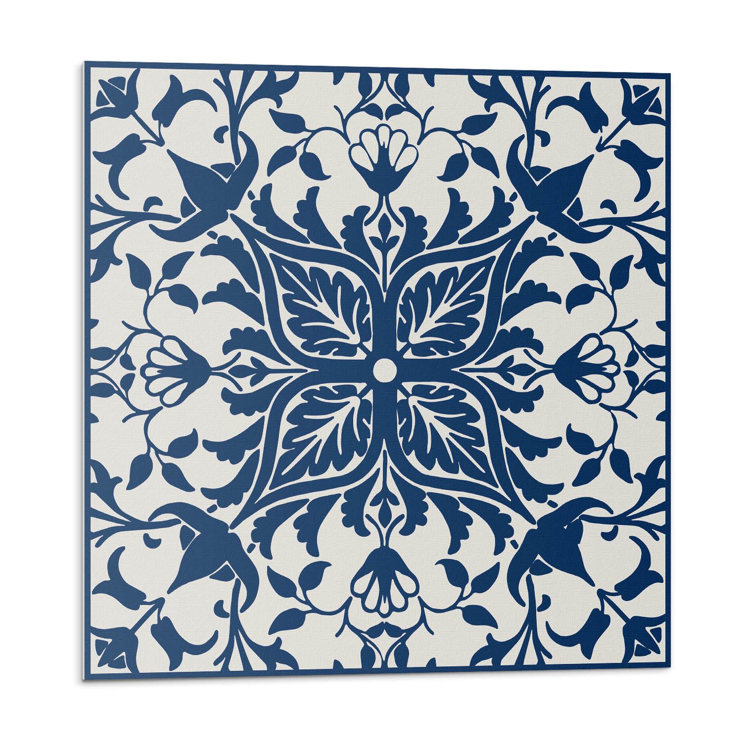 Tulup Spritzschutz Küchenrückwand Blumenmuster mit Blättern günstig online kaufen