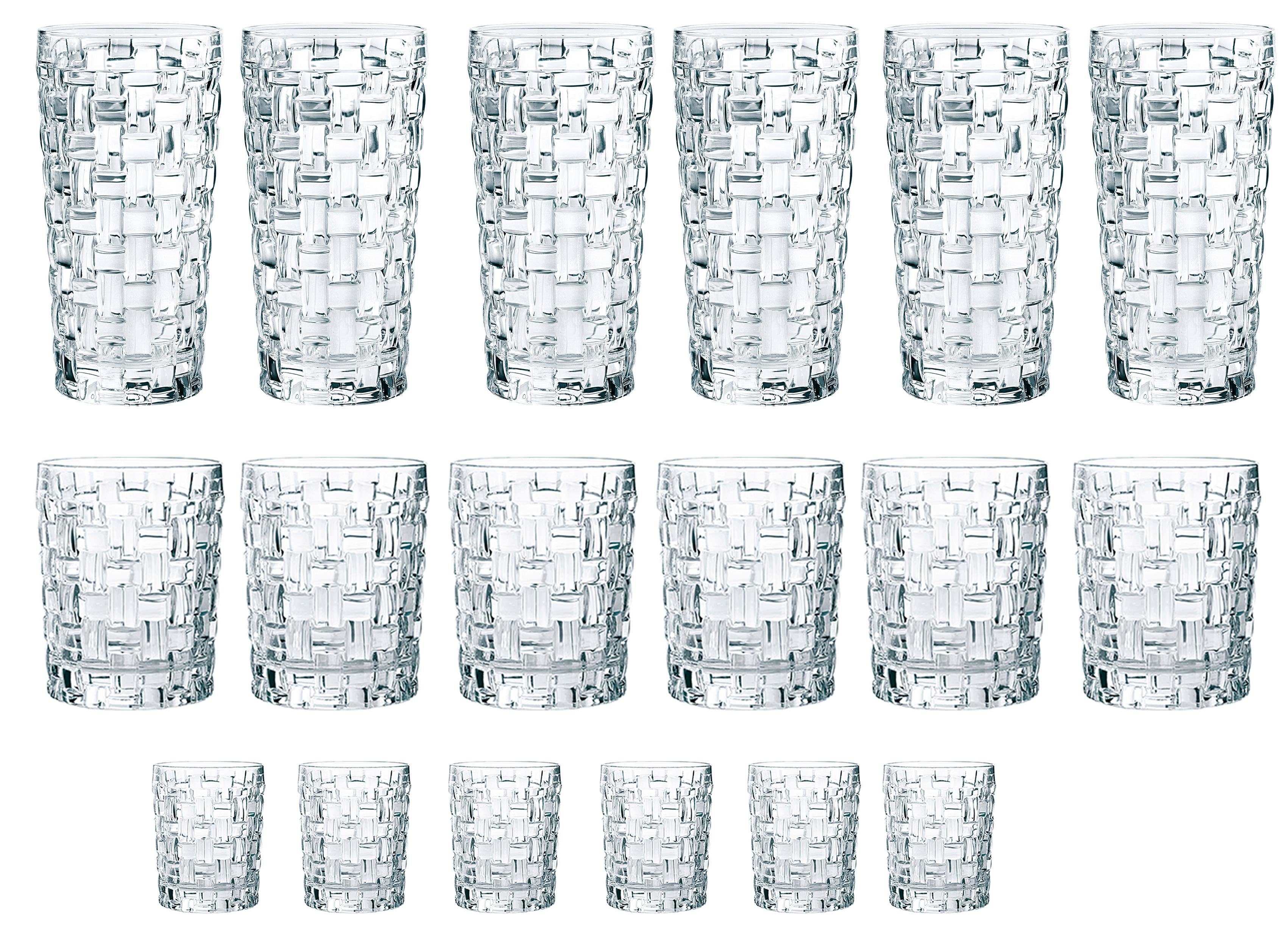 Nachtmann Gläser-Set »Bossa Nova«, Kristallglas, 18-teilig online kaufen |  OTTO