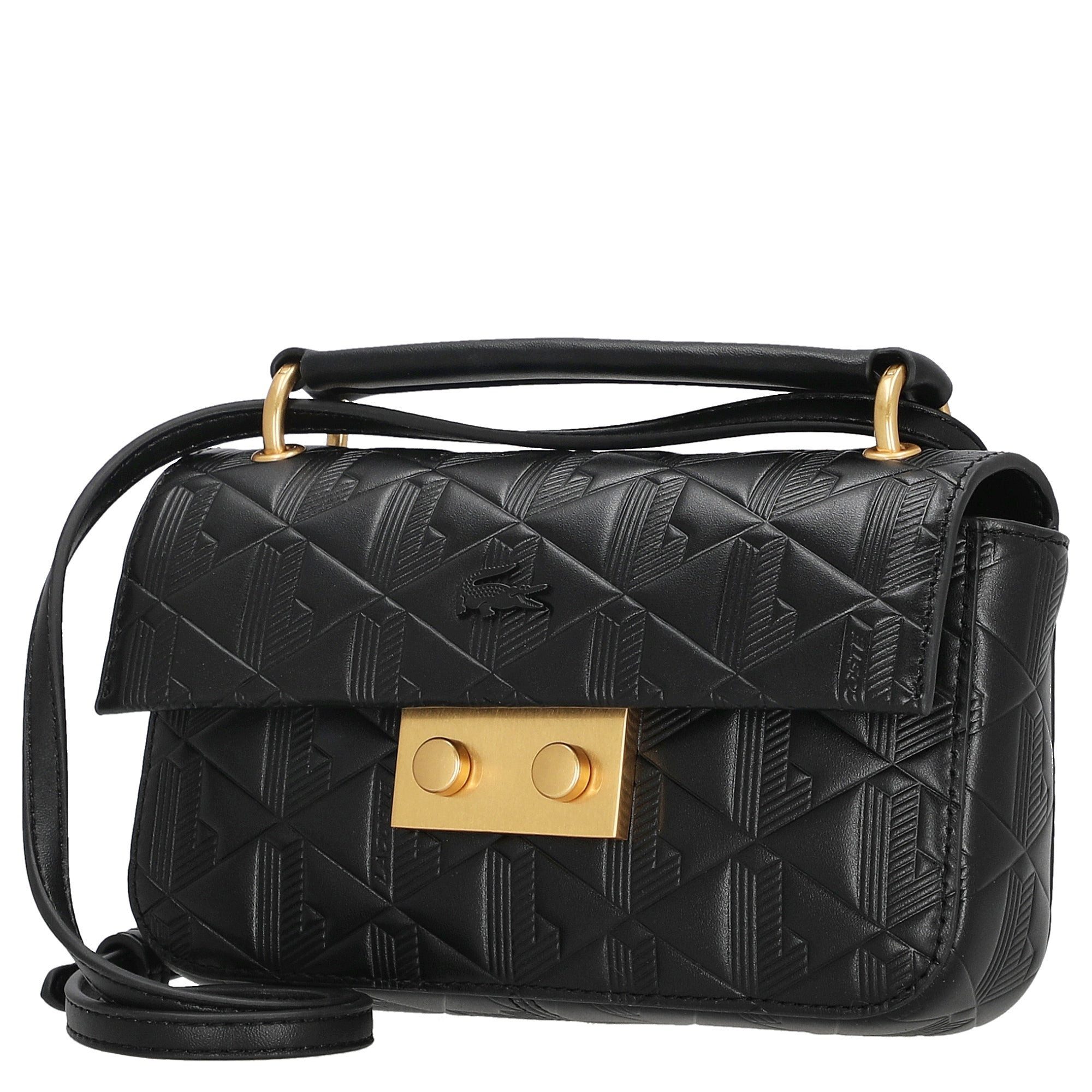 Lacoste Umhängetasche Flap Crossover Bag - Umhängetasche (noir)