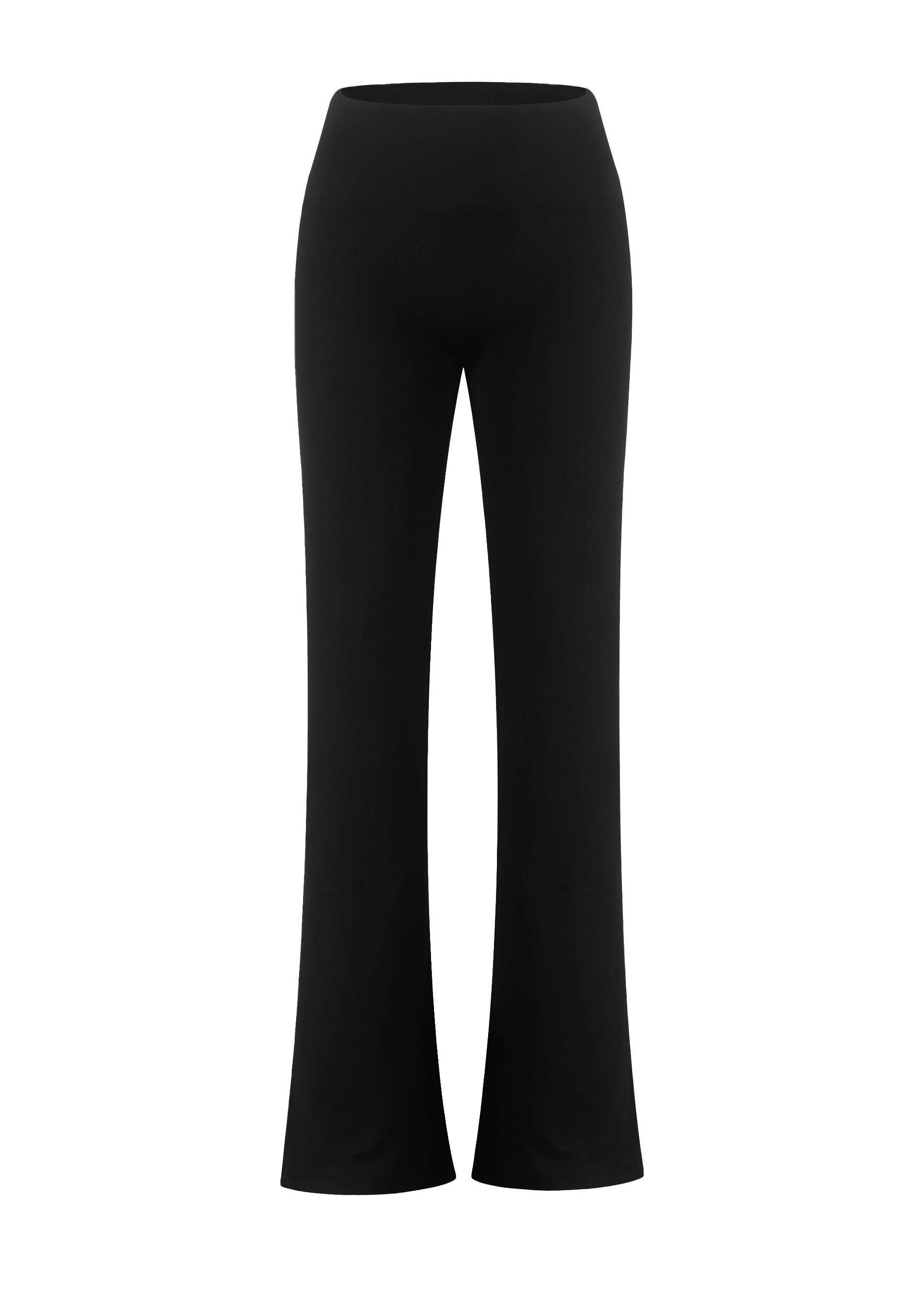 SASSYCLASSY Sporthose High Waist Flare Leggings Damen mit Taillenbund günstig online kaufen