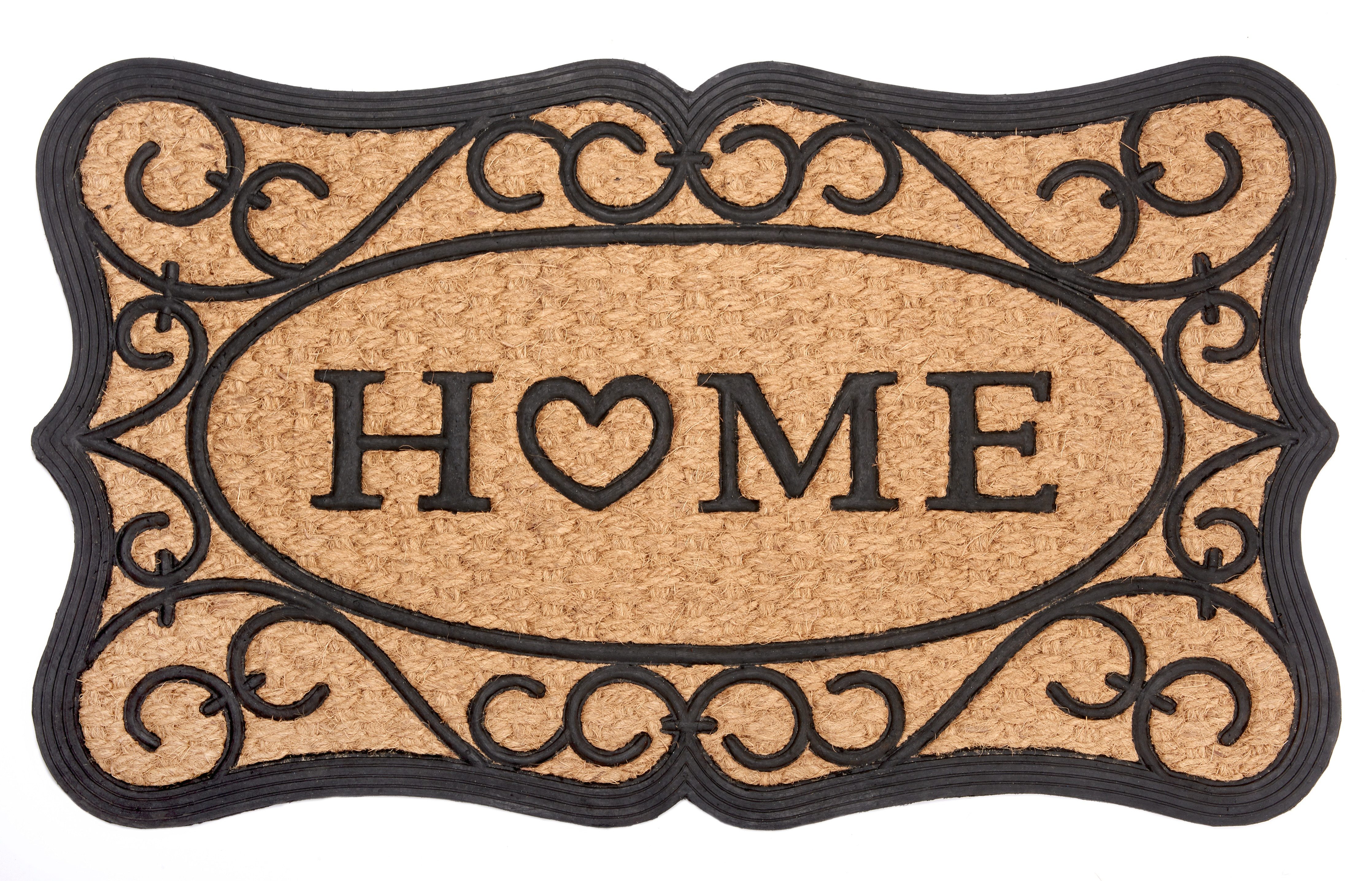 HANSE Home Fußmatte Gummi-Kokos Heart Home günstig online kaufen