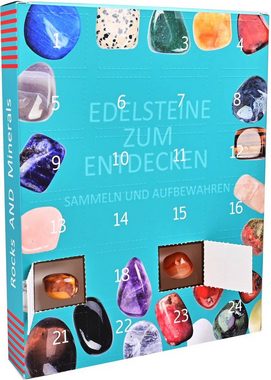Schmuck Design BY EMMA Adventskalender Edelstein (Set, 26-tlg), Made in Germany