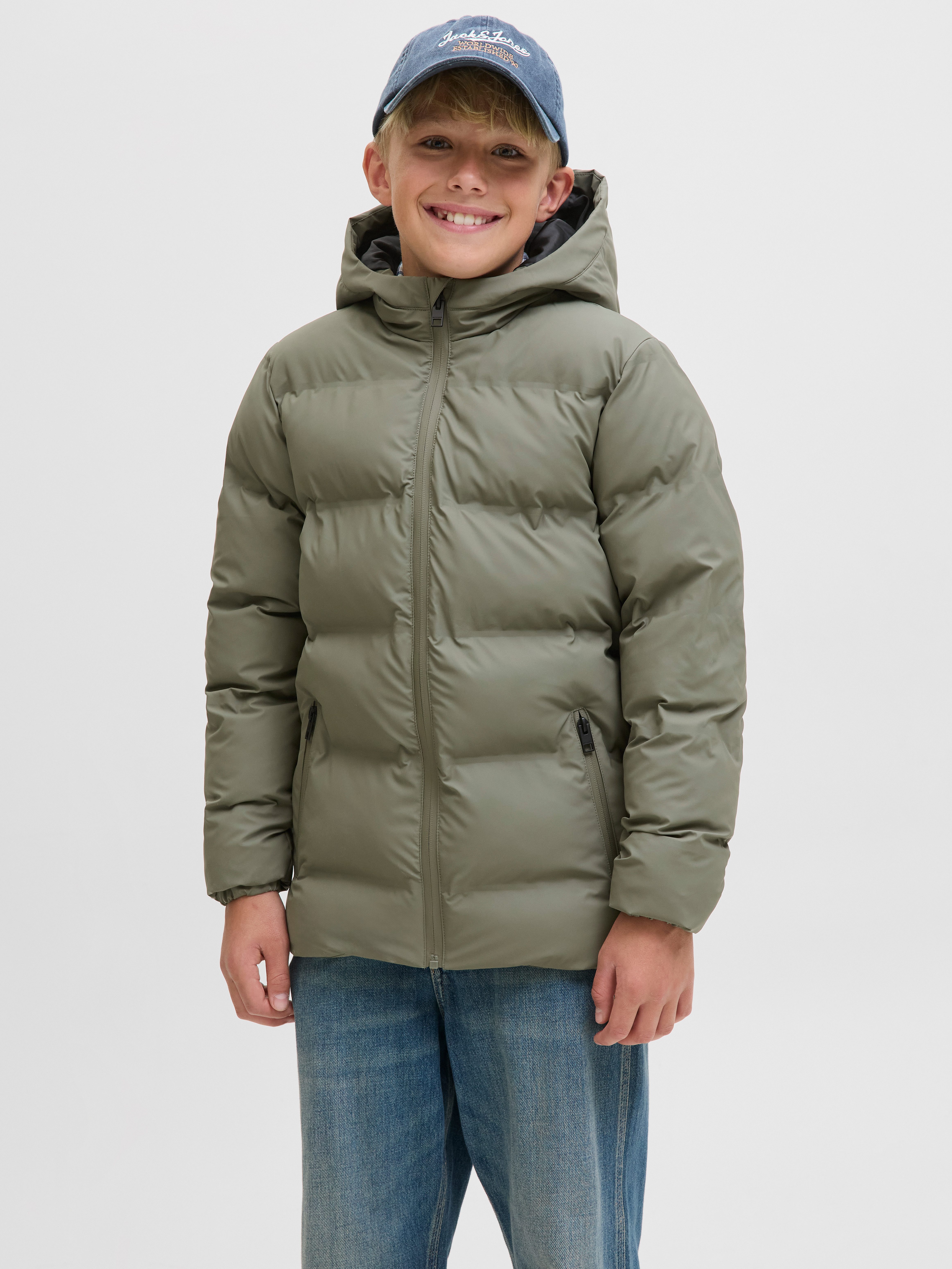 Steppjacke JJELEMENTS PU PUFFER JNR
