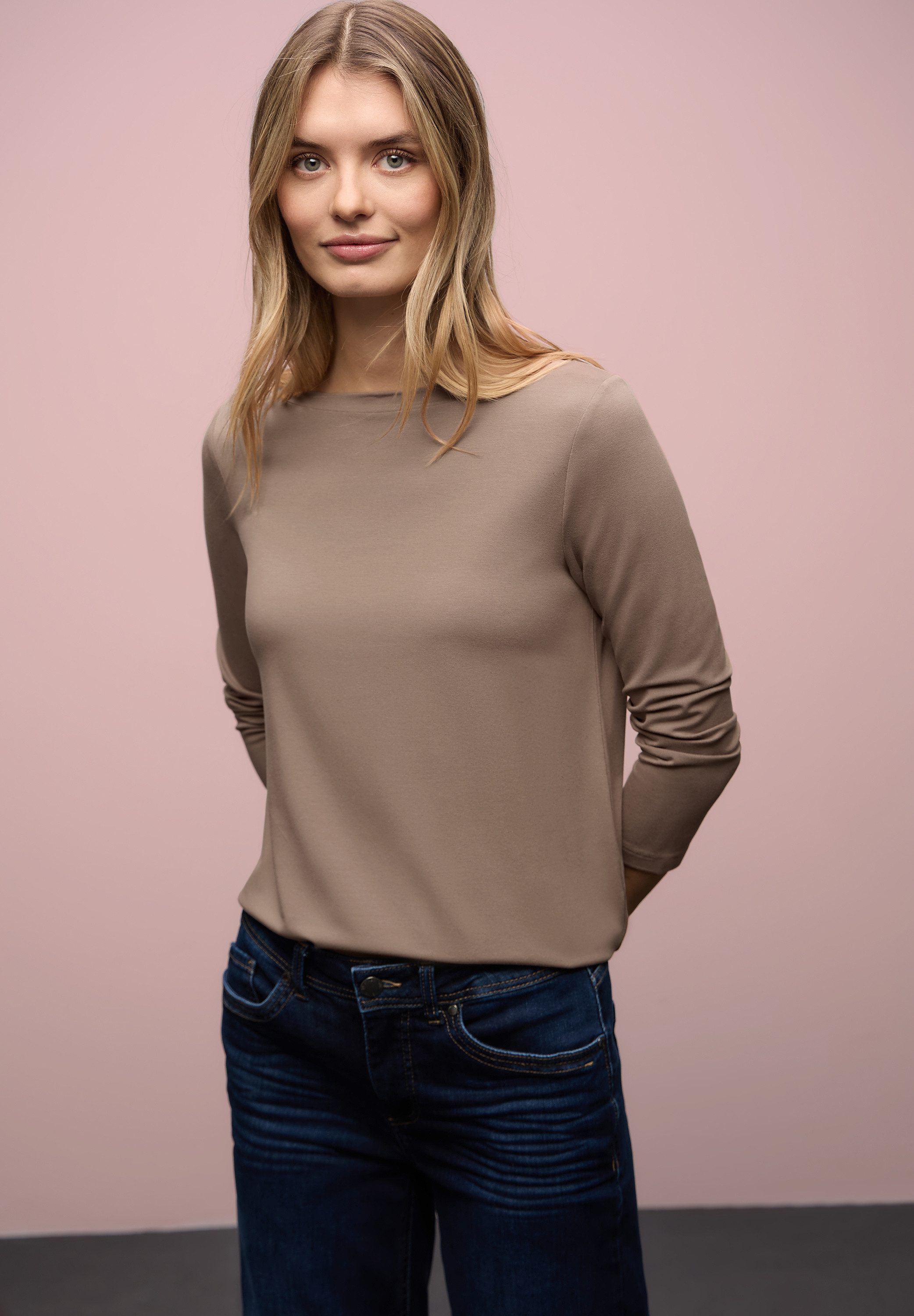 STREET ONE 3/4-Arm-Shirt mit 3/4 Ärmeln