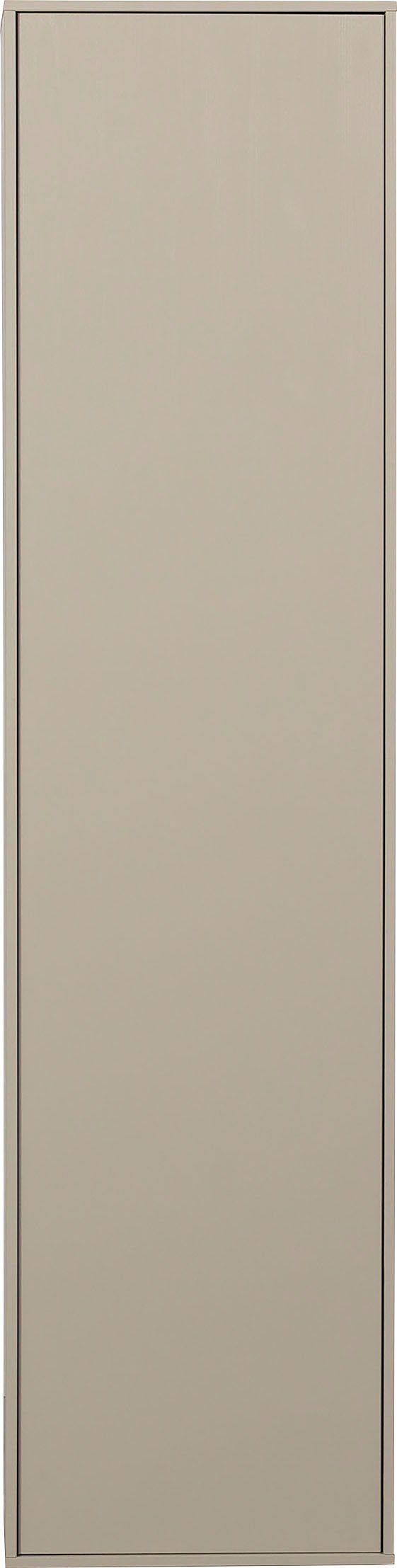 WOOOD Garderobenschrank Daily Closet Single 200X50Cm Grenen Dakargrau