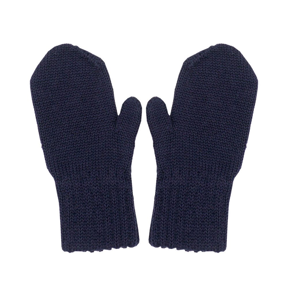 MAXIMO Fäustlinge MINI-Fausthandschuhe mit Daumen, Strick (2-St)