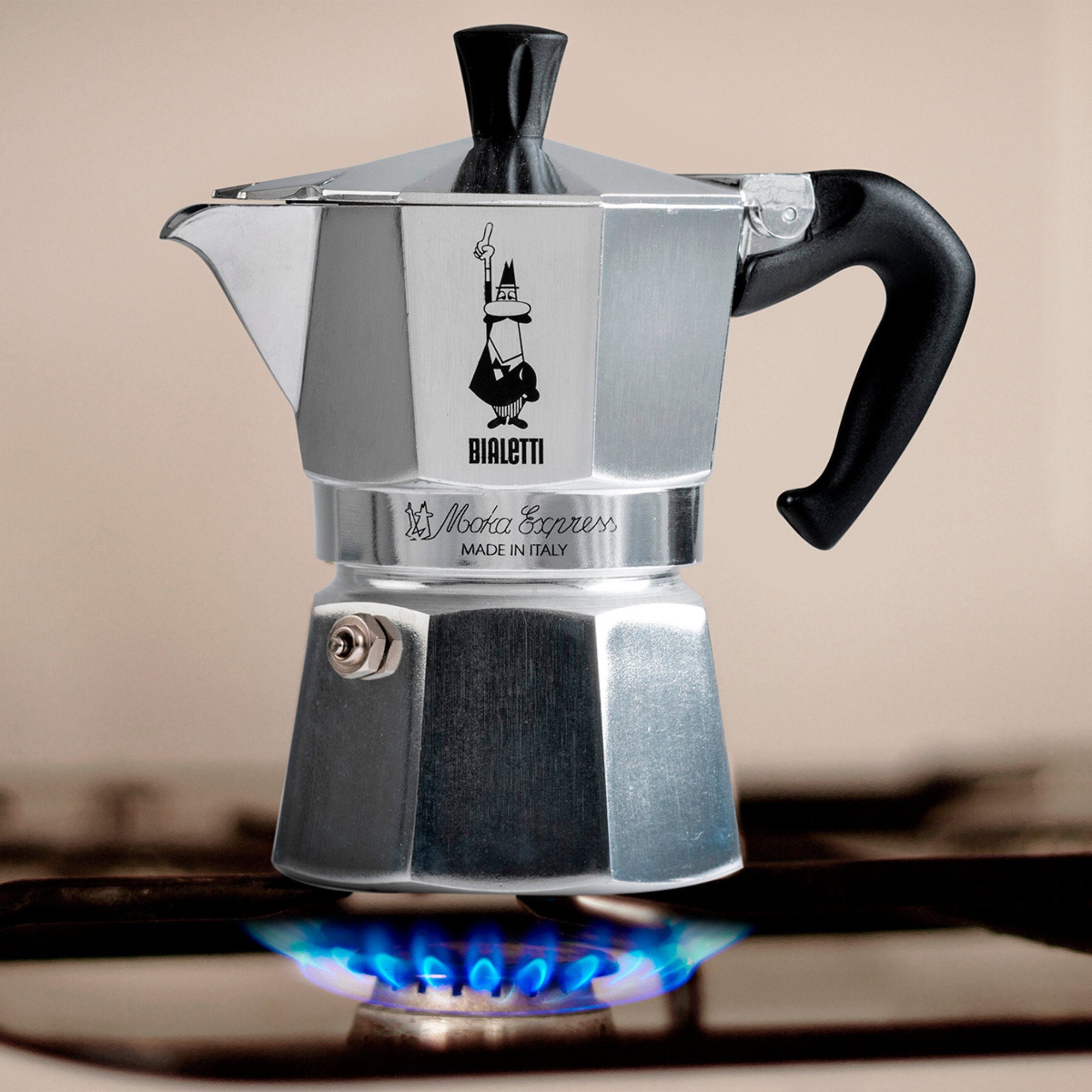 BIALETTI Kaffeebereiter Bialetti Express, Espressomaschine, Moka (1 Tasse)