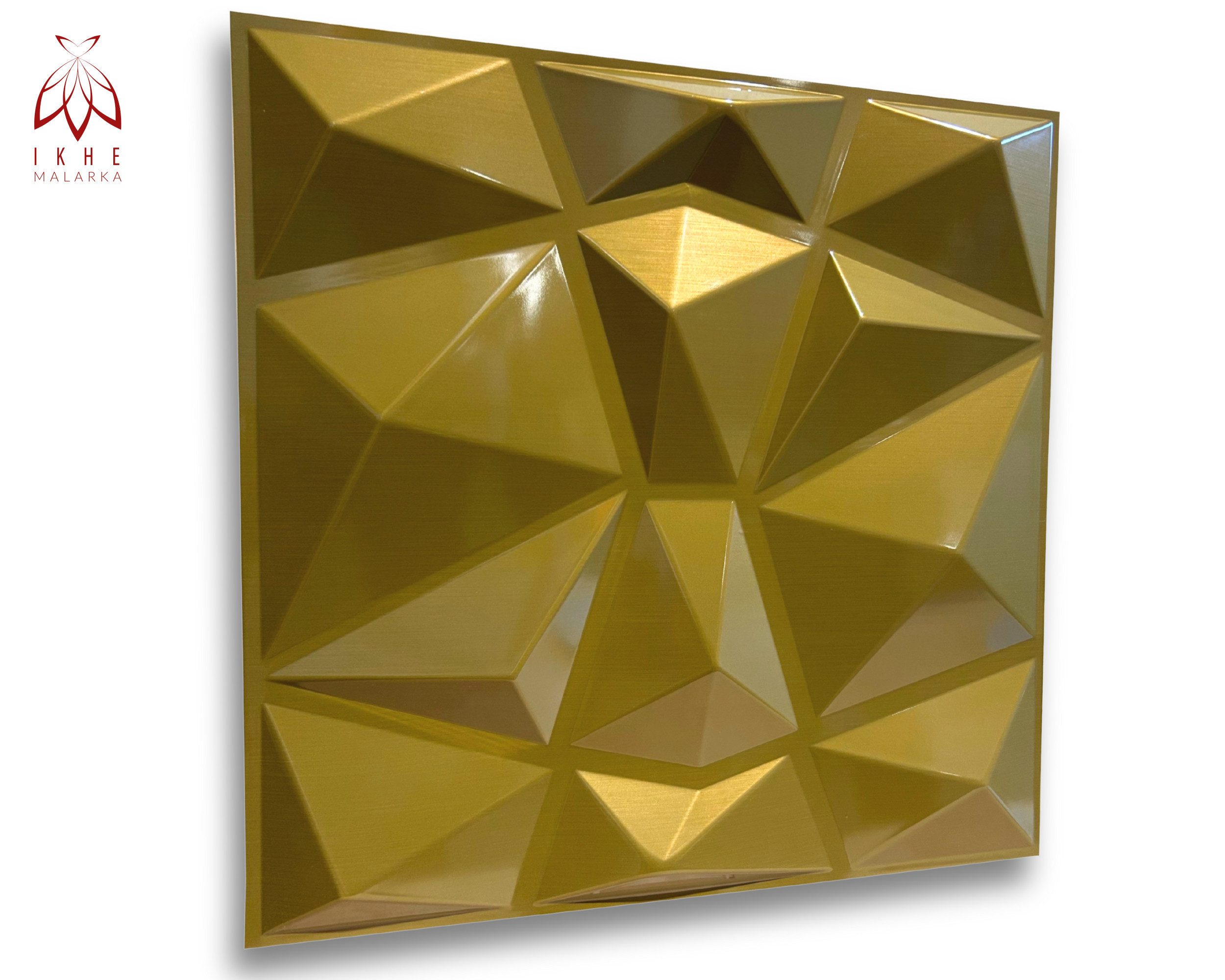 Thumbnail - IKHEMalarka 3D Wandpaneel 3D Paneele PVC Kunststoffpaneele, BxL: 50,00x50,00 cm, 0,25 qm, (1 Stück, 3D Wandpaneele Decke...