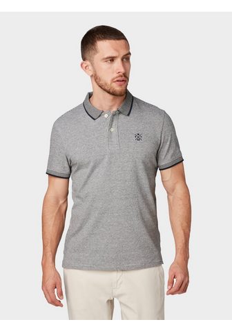 TOM TAILOR Кофта-поло »Poloshirt в Melange-...