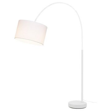 SLV Stehlampe Stehleuchte Fenda max. 25W E27 aus Stahl in Weiß, keine Angabe, Leuchtmittel enthalten: Nein, warmweiss, Stehlampe, Standlampe