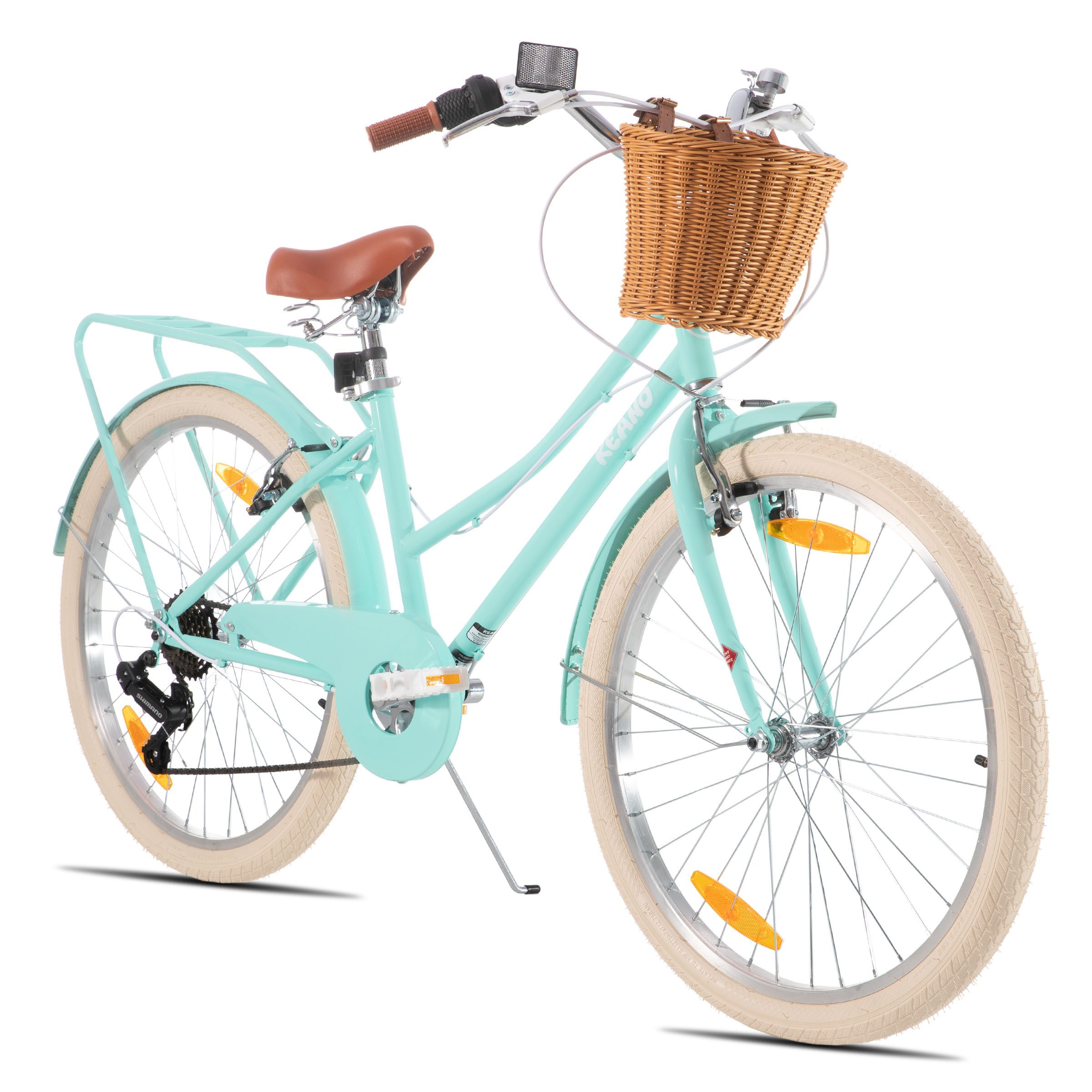JOYSTAR Kinderfahrrad KEANO Poppy Kinderfahrrad für Mädchen 20 & 24 Zoll mit Korb
