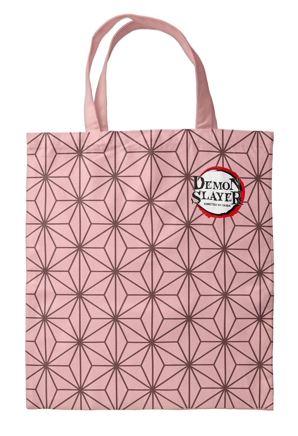 Demon Slayer Shopper Nezuko Pattern Tote Bag, Einkaufstasche Tragetasche