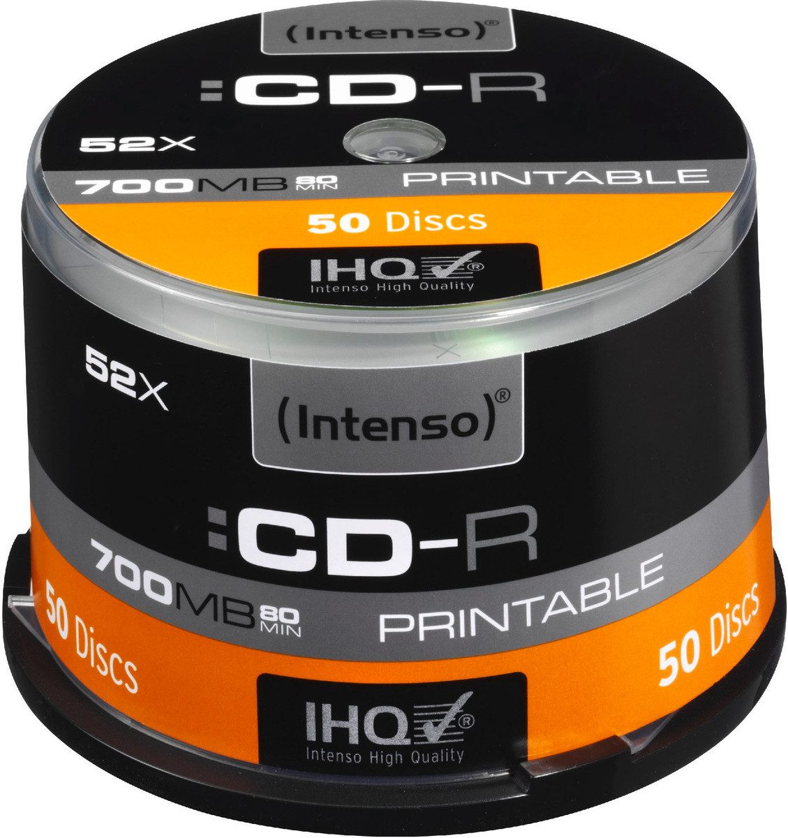 Intenso Notebook-Rucksack Intenso CD-R 700MB/80 Min. 52x Printable Cake Box