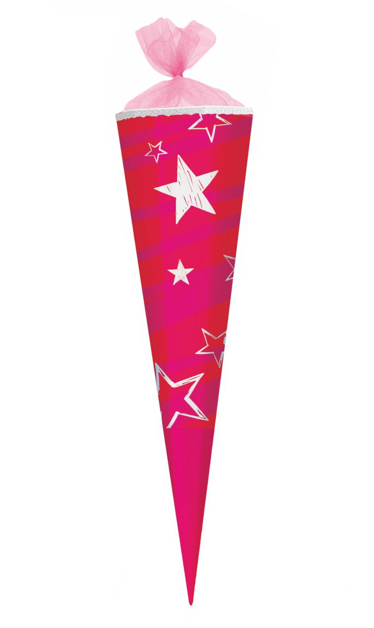 Herlitz Schultüte Herlitz Schultüte / Zuckertüte / 85cm / eckig / "Sterne"