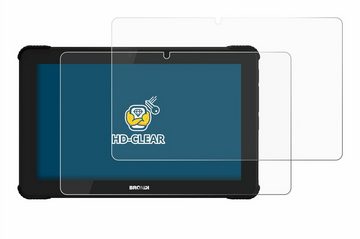 BROTECT Schutzfolie für Brondi Amico Tablet, Displayschutzfolie, 2 Stück, Folie klar