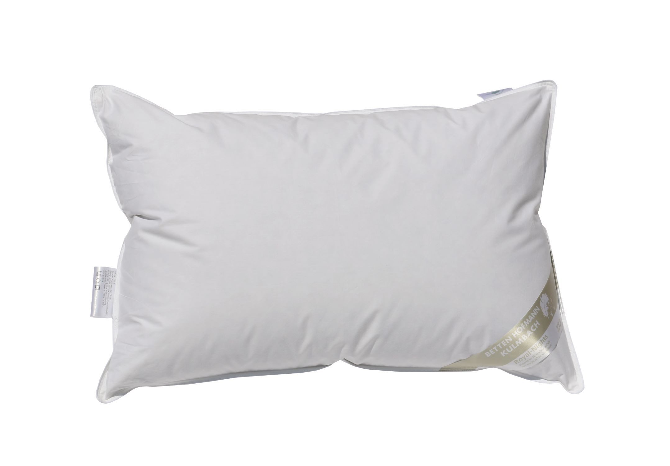 Betten Hofmann Daunenkissen Betten Hofmann Daunenkissen Kopfkissen 50x75 cm 100% Daunen 330 g, Füllung: 100% Daunen, Bezug: 100% Baumwolle, Seitenschläfer, Bauchschläfer, Rückenschläfer, weich und kuschelig, made in Germany, hypoallergen
