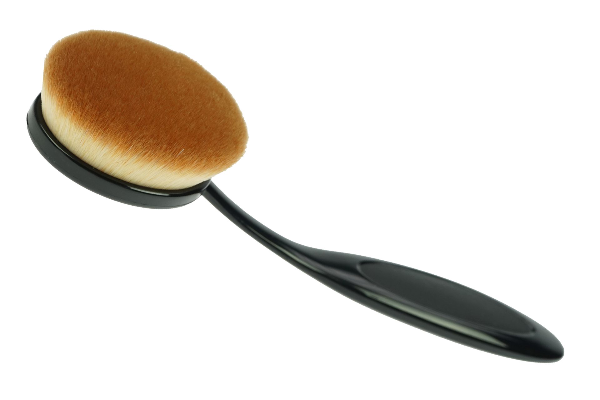 Foundationpinsel Make-up Bürste, Kopf oval groß, Länge: 16 cm