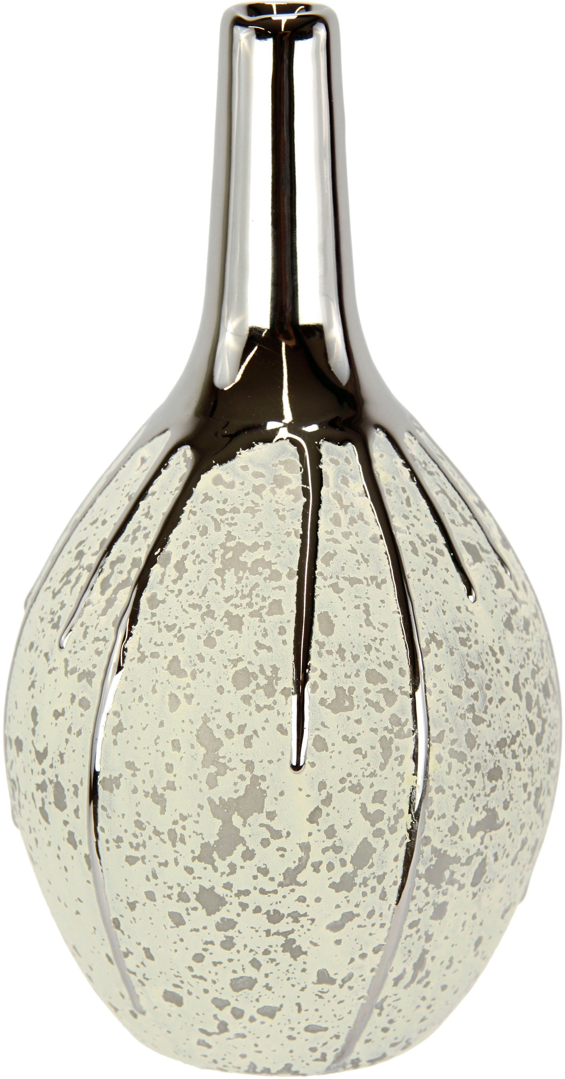 I.GE.A. Dekovase Keramik Vase, Keramik-Vase, Blumenvase günstig online kaufen