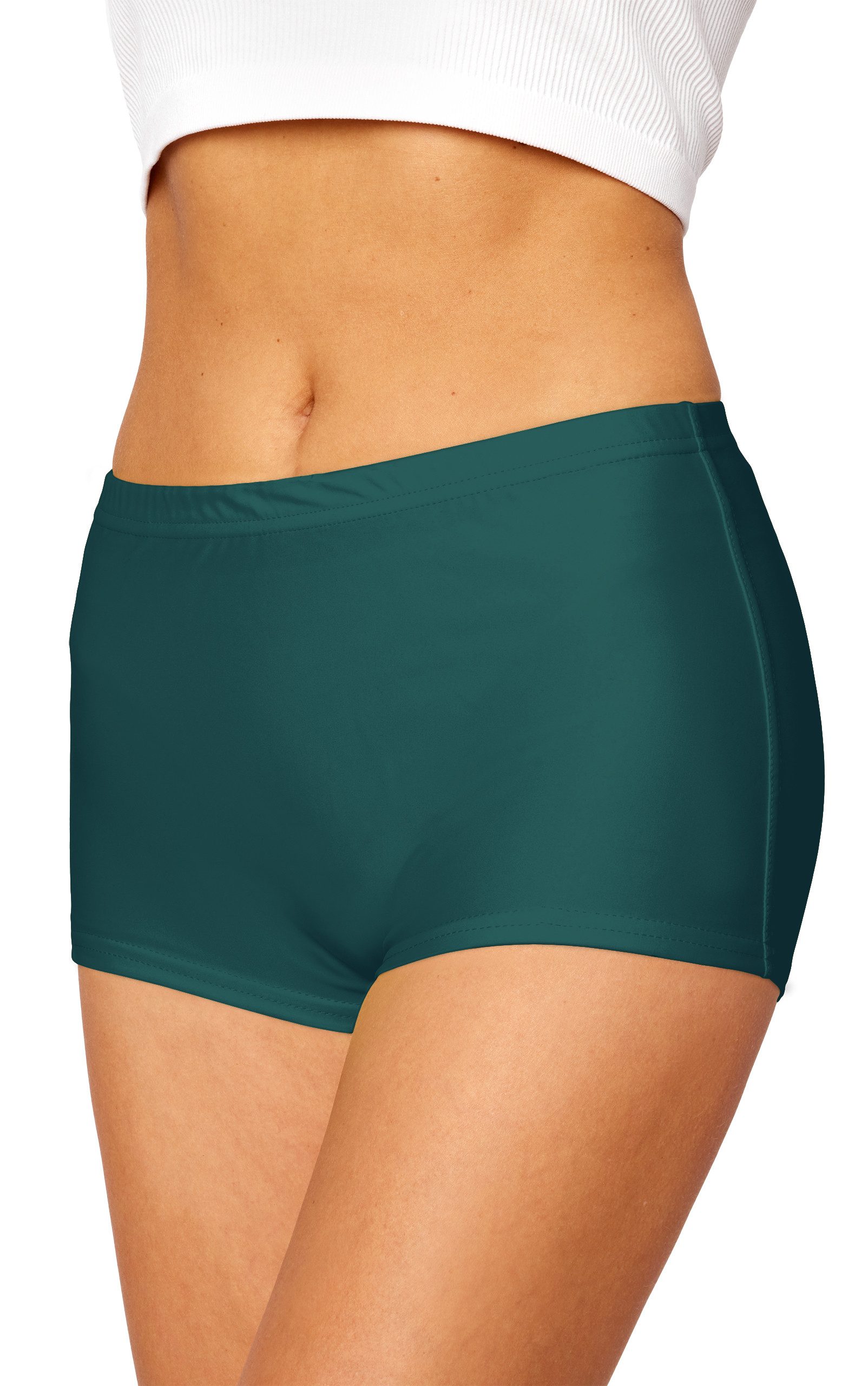 Merry Style Badeshorts Damen Bikinihose Schwimmhose Bikini-Slip L23L1 schnell trocknend