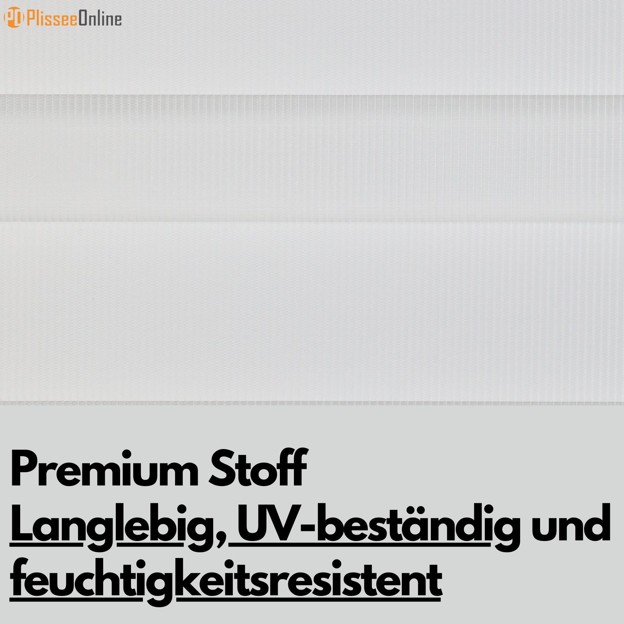 Doppelrollo Doppelrollo mit Kassette Weiß Grau Höhe 250/200 cm mit und ohne Perlen, Plisseeonline, abdunkelnd, Deckenmontage, Inkl. Montagezubehör für Deckenmontage, Wand oder Decke, mit Kindersicherung