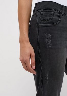 ANGELS 7/8-Jeans Jeans Darleen Crop Diamond mit Strass mit Reißverschluss