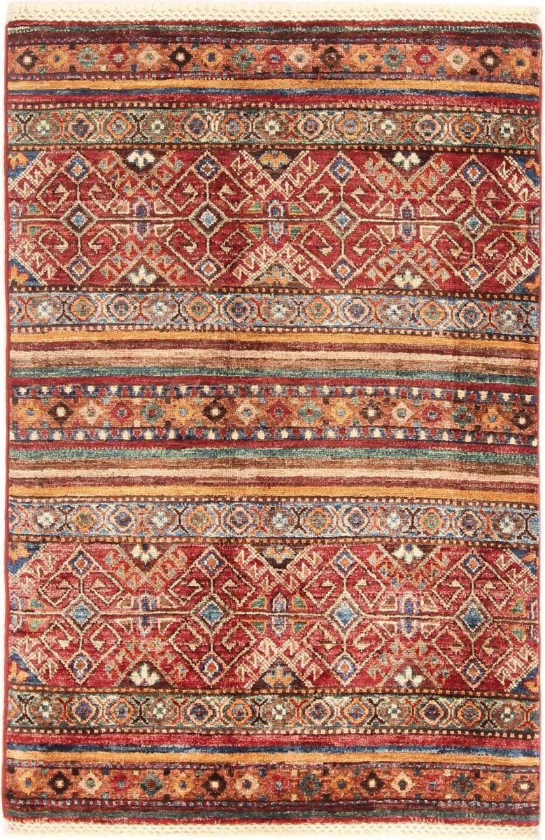 Orientteppich Arijana Shaal 84x124 Handgeknüpfter Orientteppich, Nain Trading, rechteckig, Höhe: 5 mm