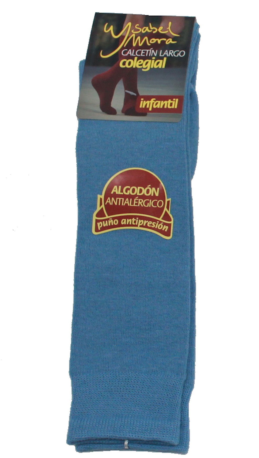 YSABEL MORA Kniestrümpfe Ysabel Mora 3er Pack Kinder Kniestrümpfe Kniestrumpf azulon blau (2-Paar)