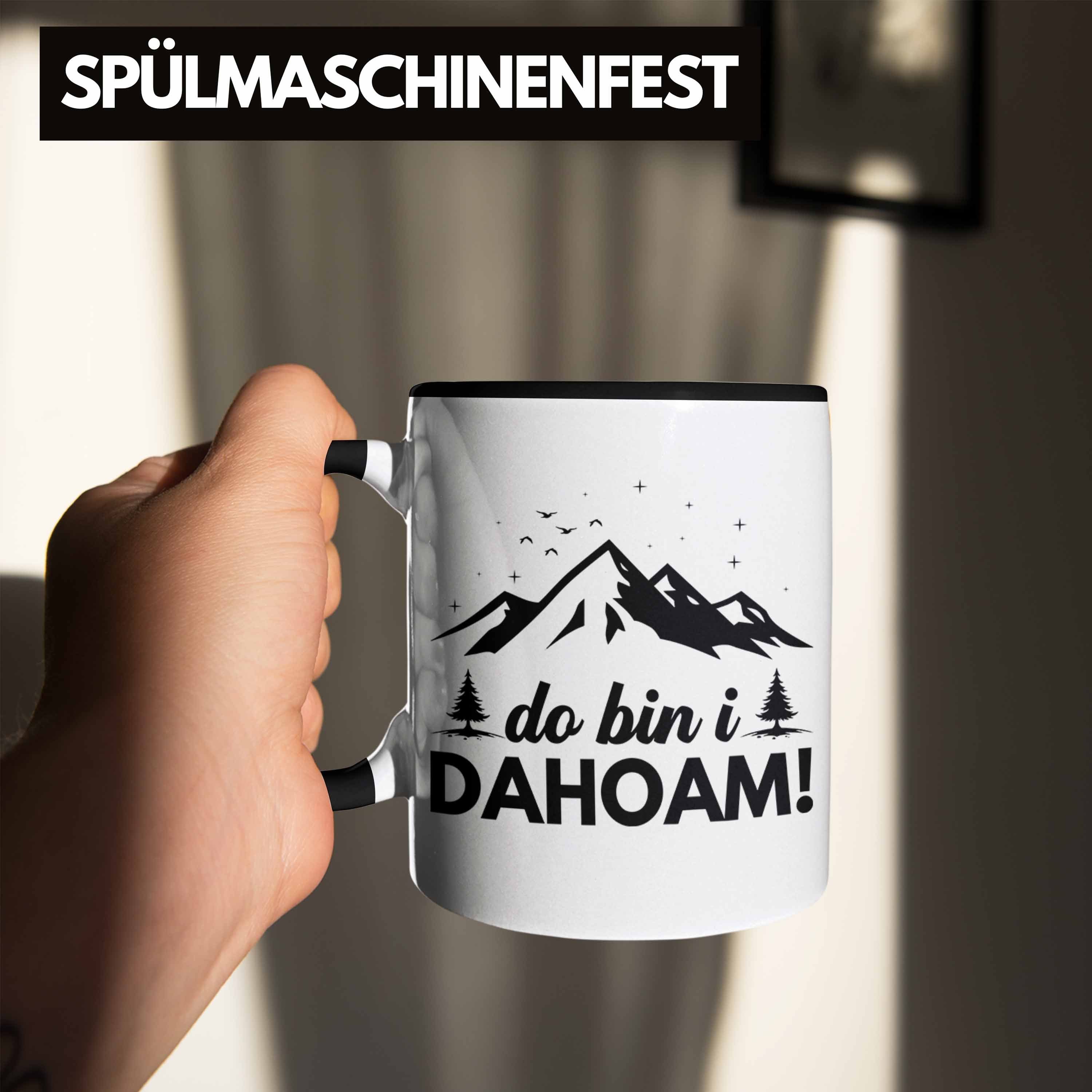 Dahoim Geschenk - Bin Schwarz Trendation Berge Wandern Trendation Wanderer Do I Geschenk Tasse Geschenkidee Tasse