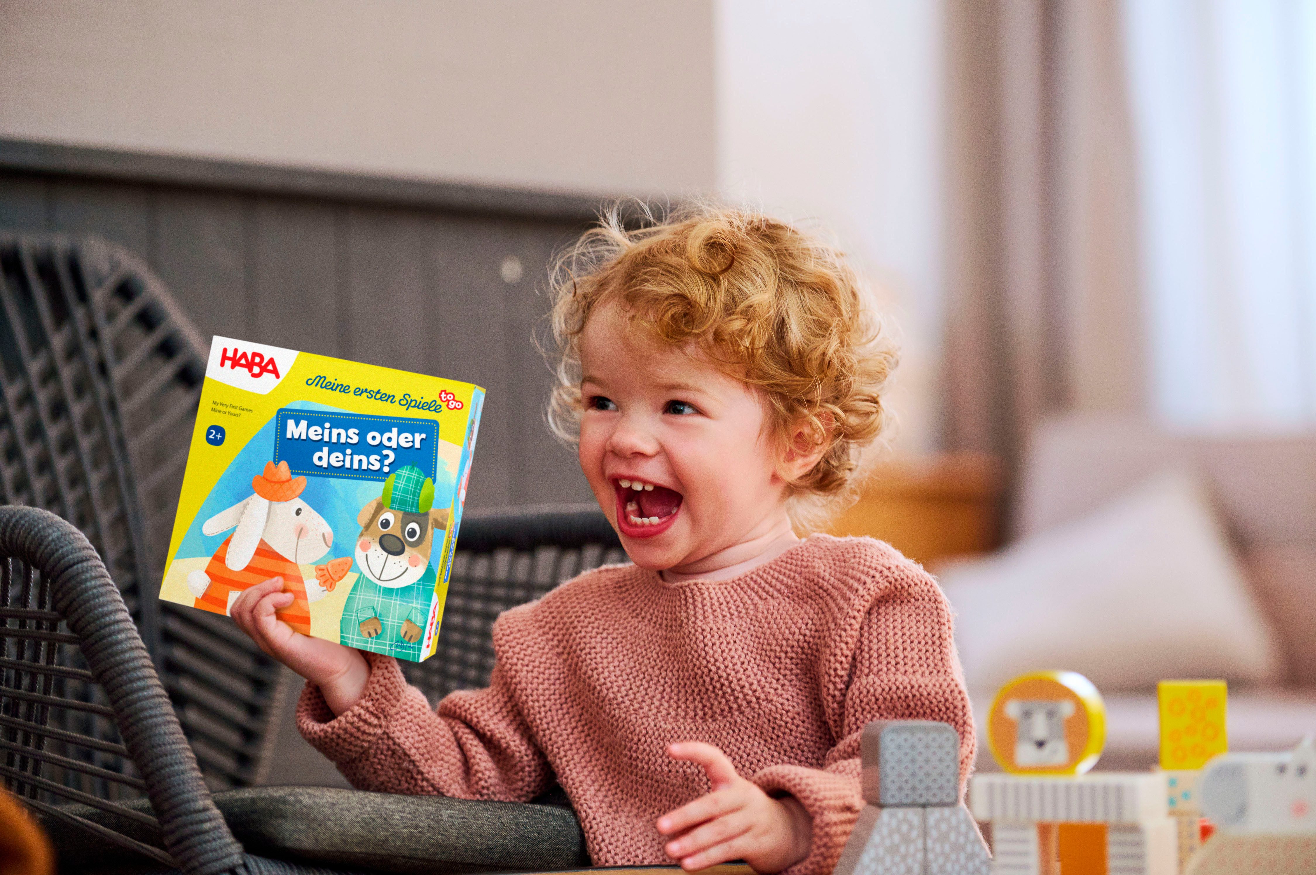 Haba Spiel Meine ersten Spiele - Meins oder deins, Kleinkindspiel