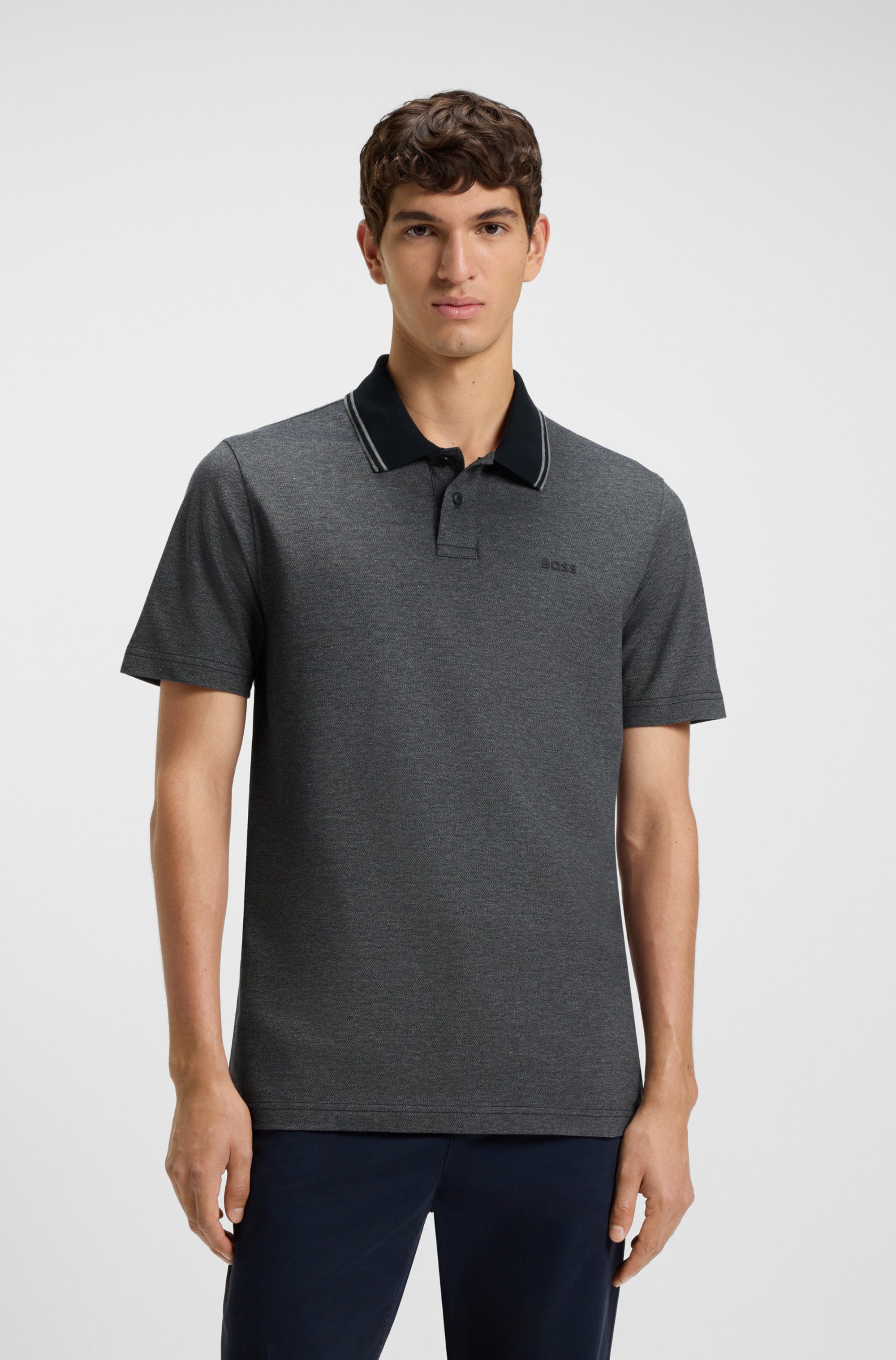 BOSS ORANGE Poloshirt PeoxfordNew mit Polokragen günstig online kaufen