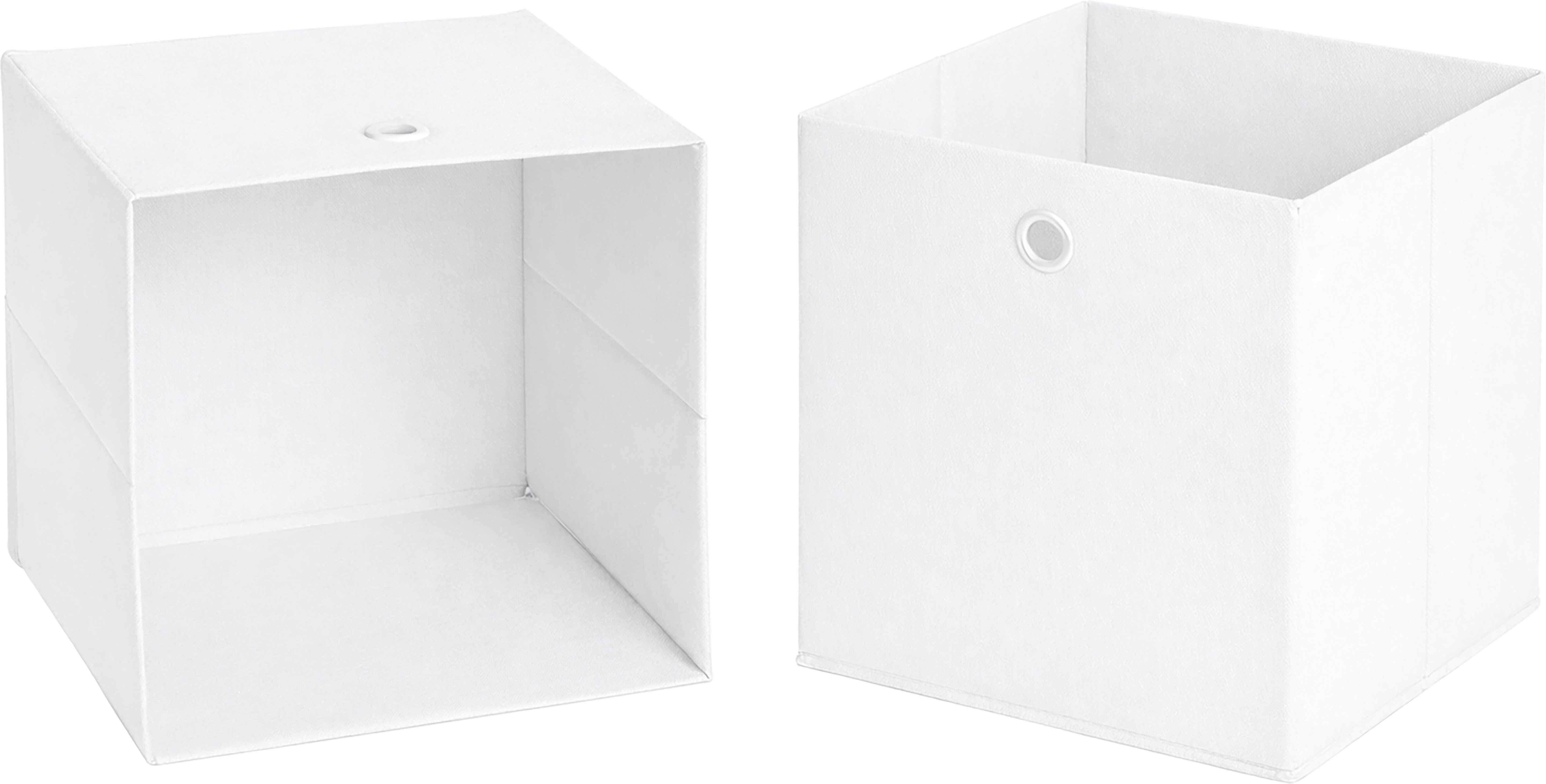 Schildmeyer Aufbewahrungsbox AREZZO, Faltboxen, 2er-Set, MADE IN GERMANY (2 St), Praktisches 2er-Set, Made in Germany