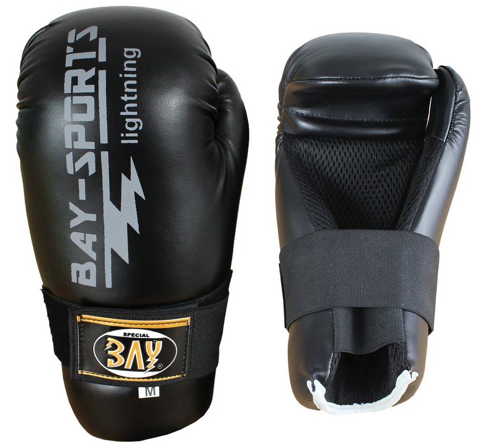 BAY-Sports Boxhandschuhe Lightning Open Hands Pointfigter Handschuhe Kickbo