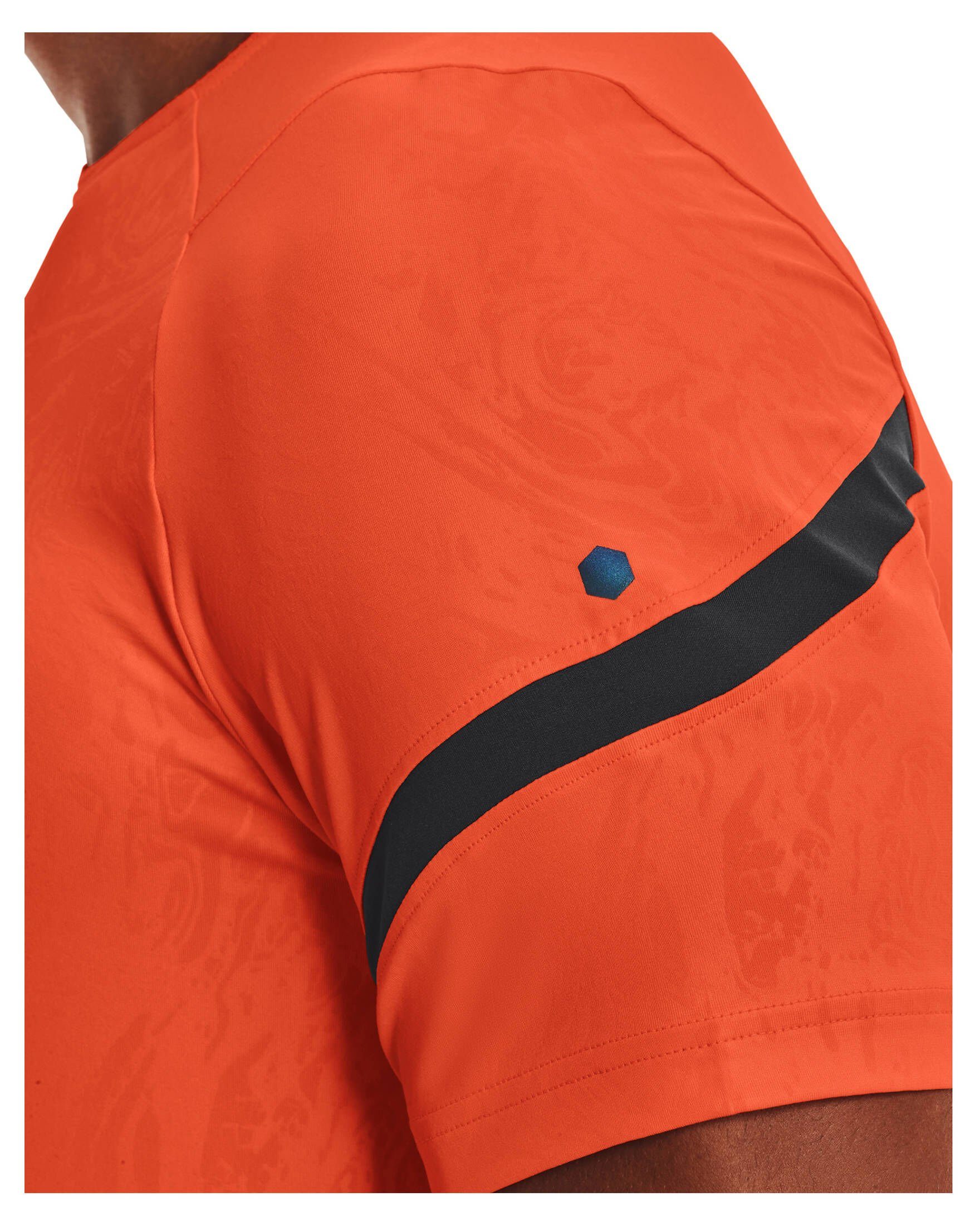 EMBOSS T-Shirt RUSH SS-BLK mandarine (506) Armour® Herren (1-tlg) Under 2.0 orange UA Laufshirt