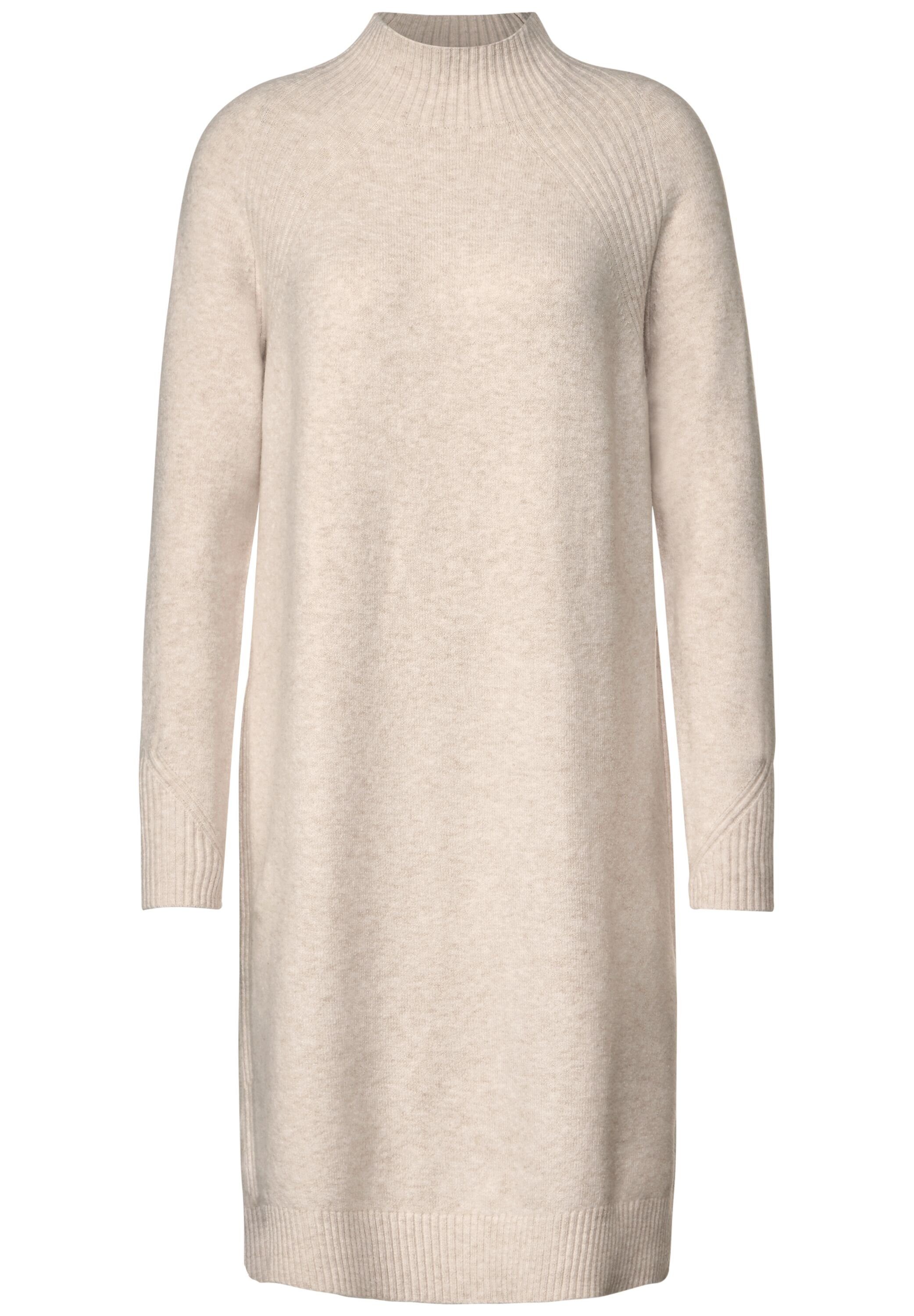 STREET ONE Strickkleid mit Stehkragen