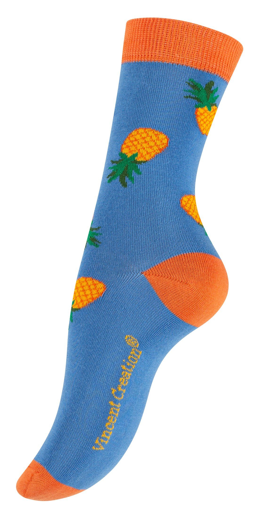 Baumwollqualität (3-Paar) Creation® Socken in Früchte angenehmer Design Vincent mit