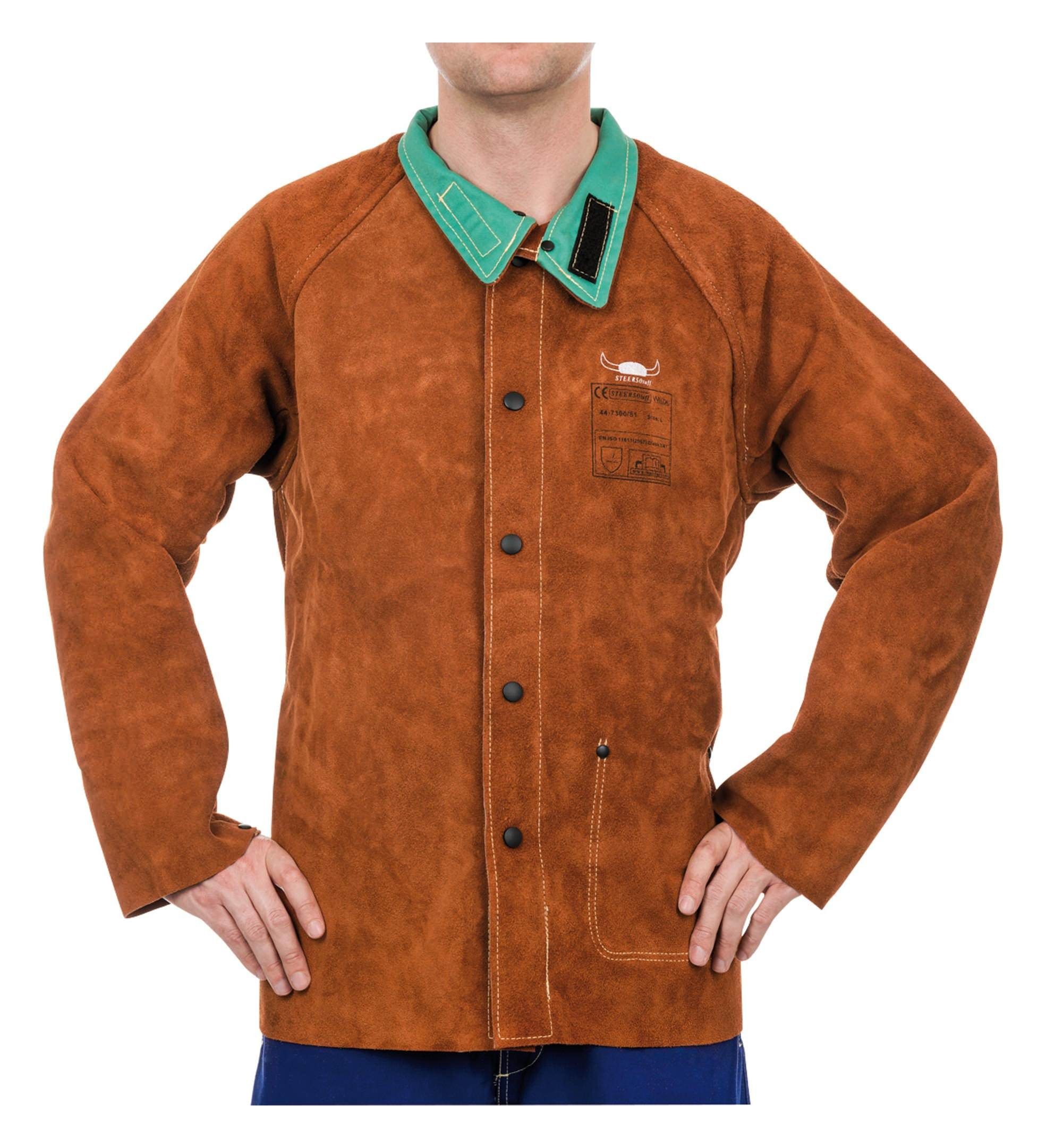 Weldas Arbeitsjacke Schweißerlederjacke 91 cm