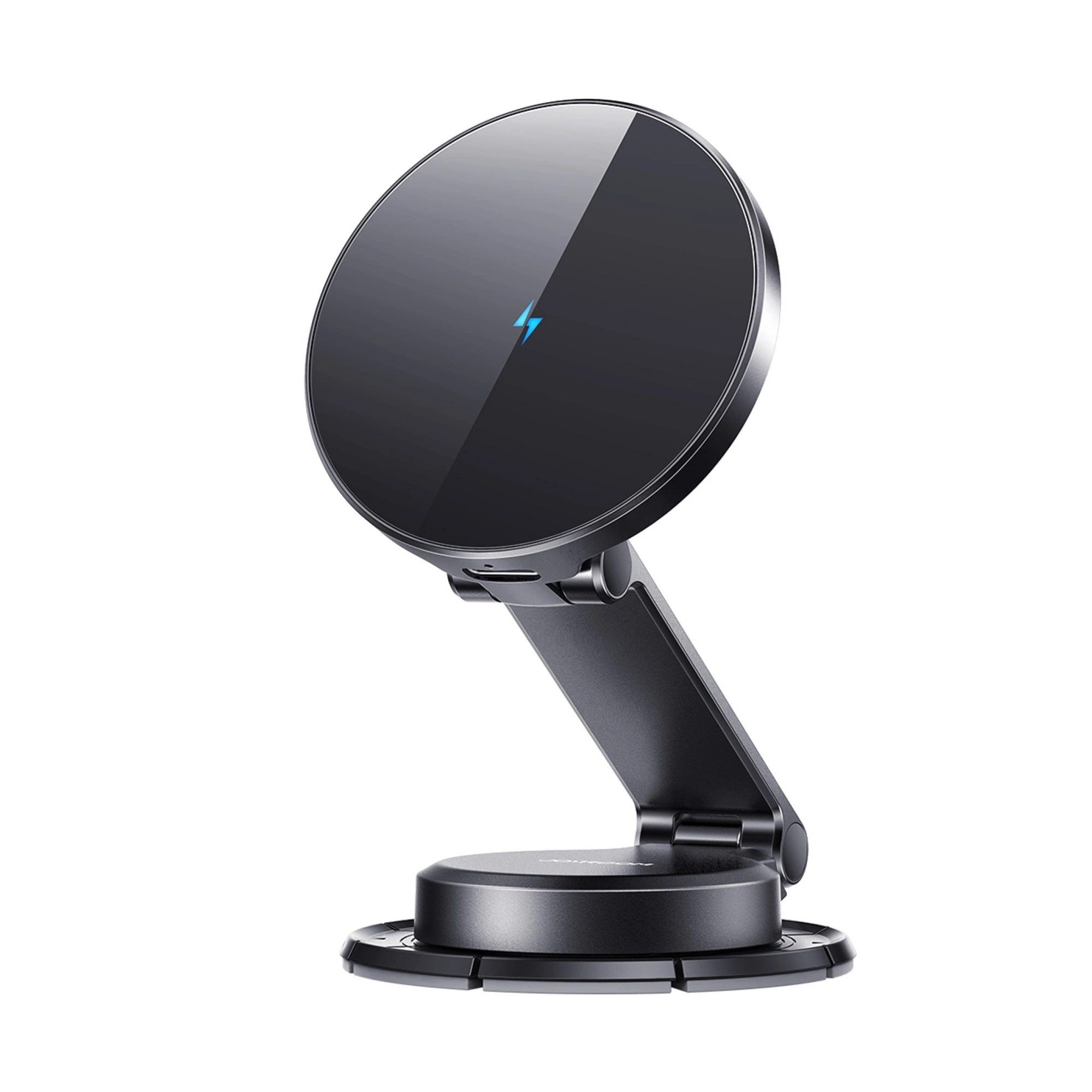 JOYROOM Magnethalterung mit 15W induktivem Ladegerät für Auto-Cockpit. Schwarz Induktions-Ladegerät (1-tlg)
