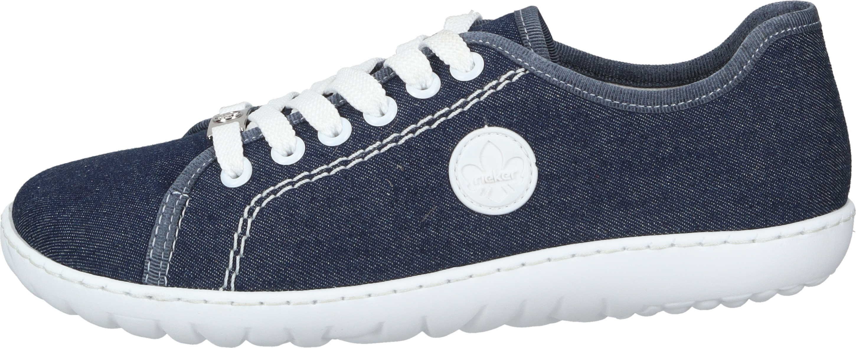 Rieker Schnürer Schnürschuh aus Textil günstig online kaufen
