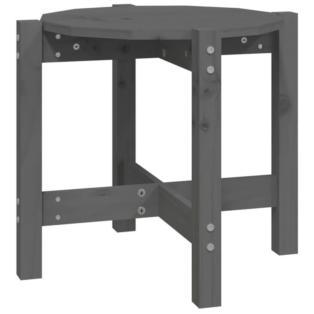 vidaXL Couchtisch Couchtisch Grau Ø 52,5x45 günstig online kaufen