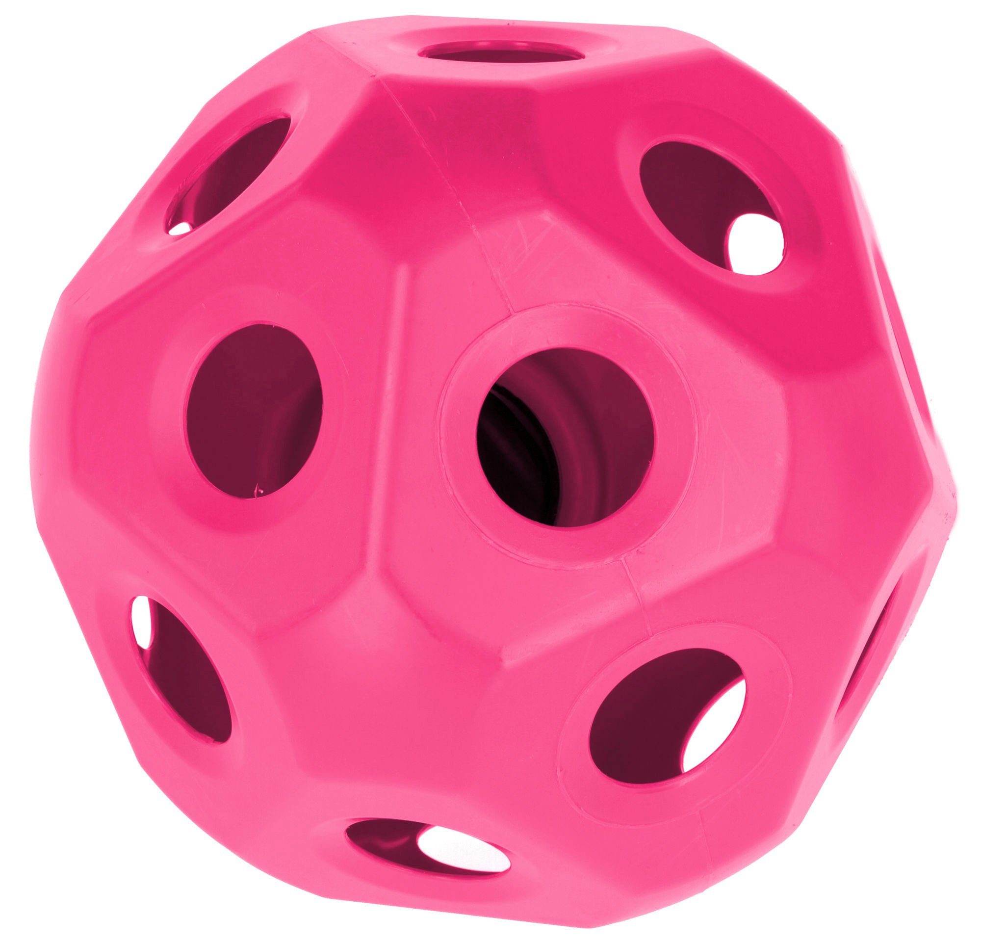 Tier-Beschäftigungsspielzeug Kerbl Futterspielball HeuBoy Spielball Pink 70cm 3210388