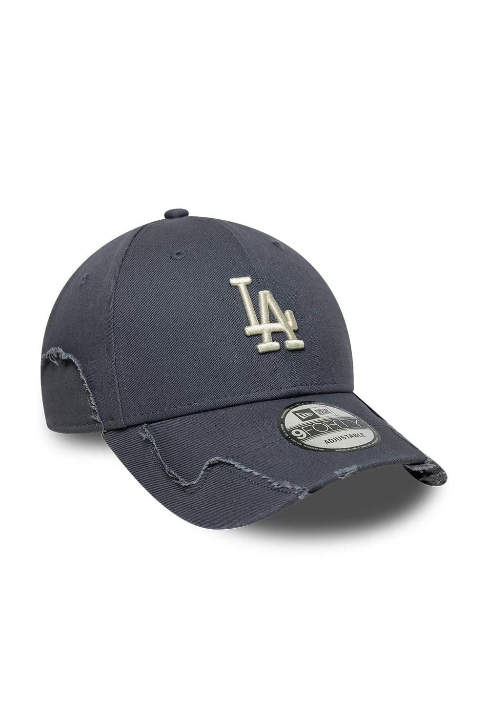 New Era Baseball Cap Los Angeles Dodgers Distressed 9Forty Cap New Era Grau (1-St)