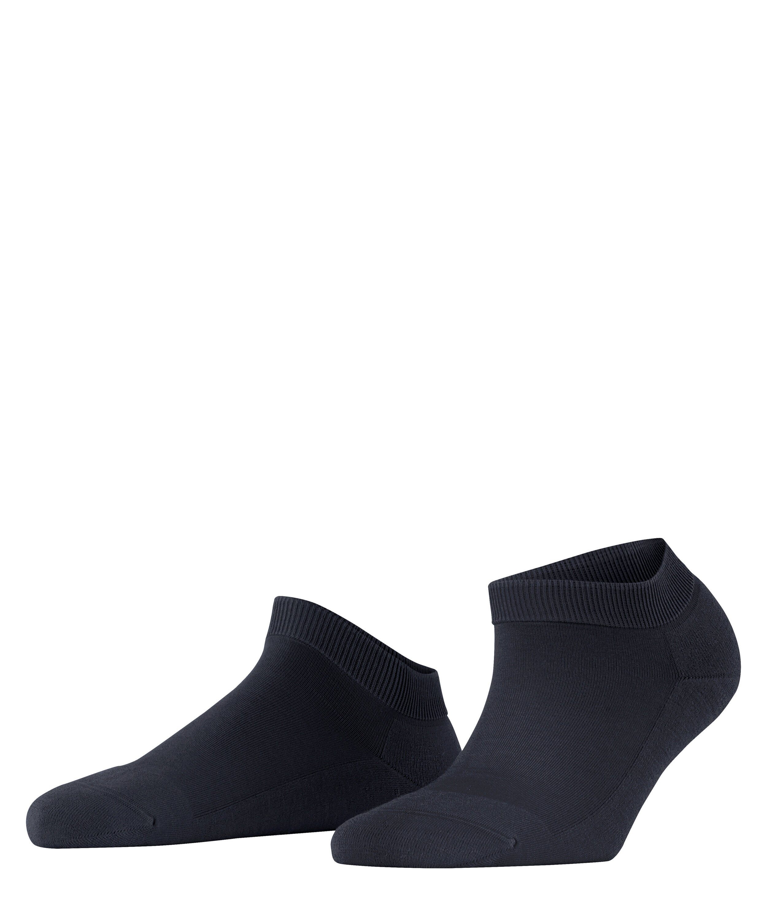 dark Sneakersocken navy Wolle-Lyocell Mischung (1-Paar) FALKE aus (6370) ClimaWool klimaregulierender