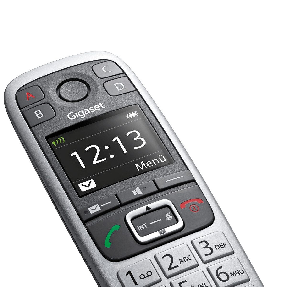 Gigaset E560A Schnurloses DECT-Telefon (Optische Anrufanzeige)