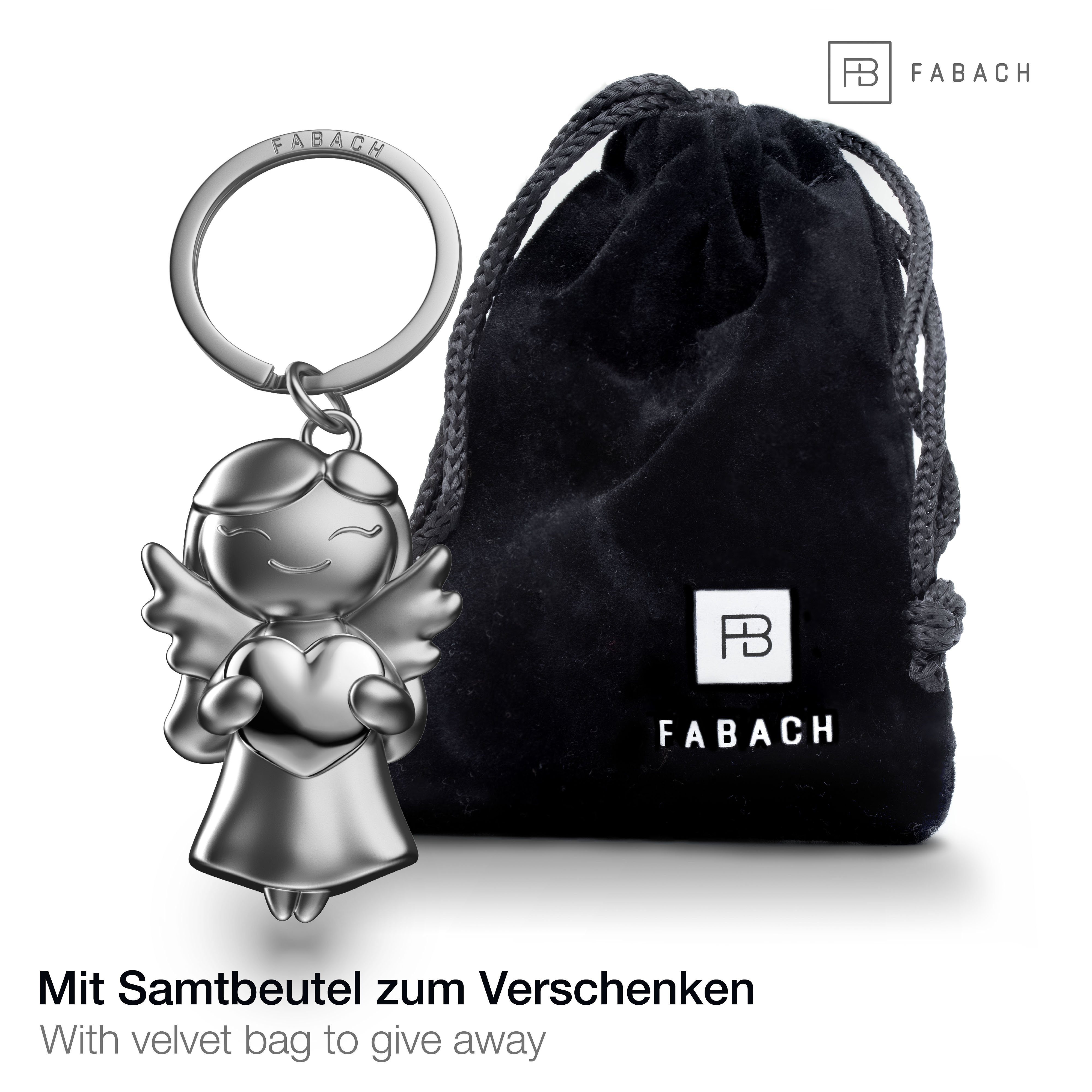 FABACH Schlüsselanhänger Schutzengel "Star" mit Herz günstig online kaufen