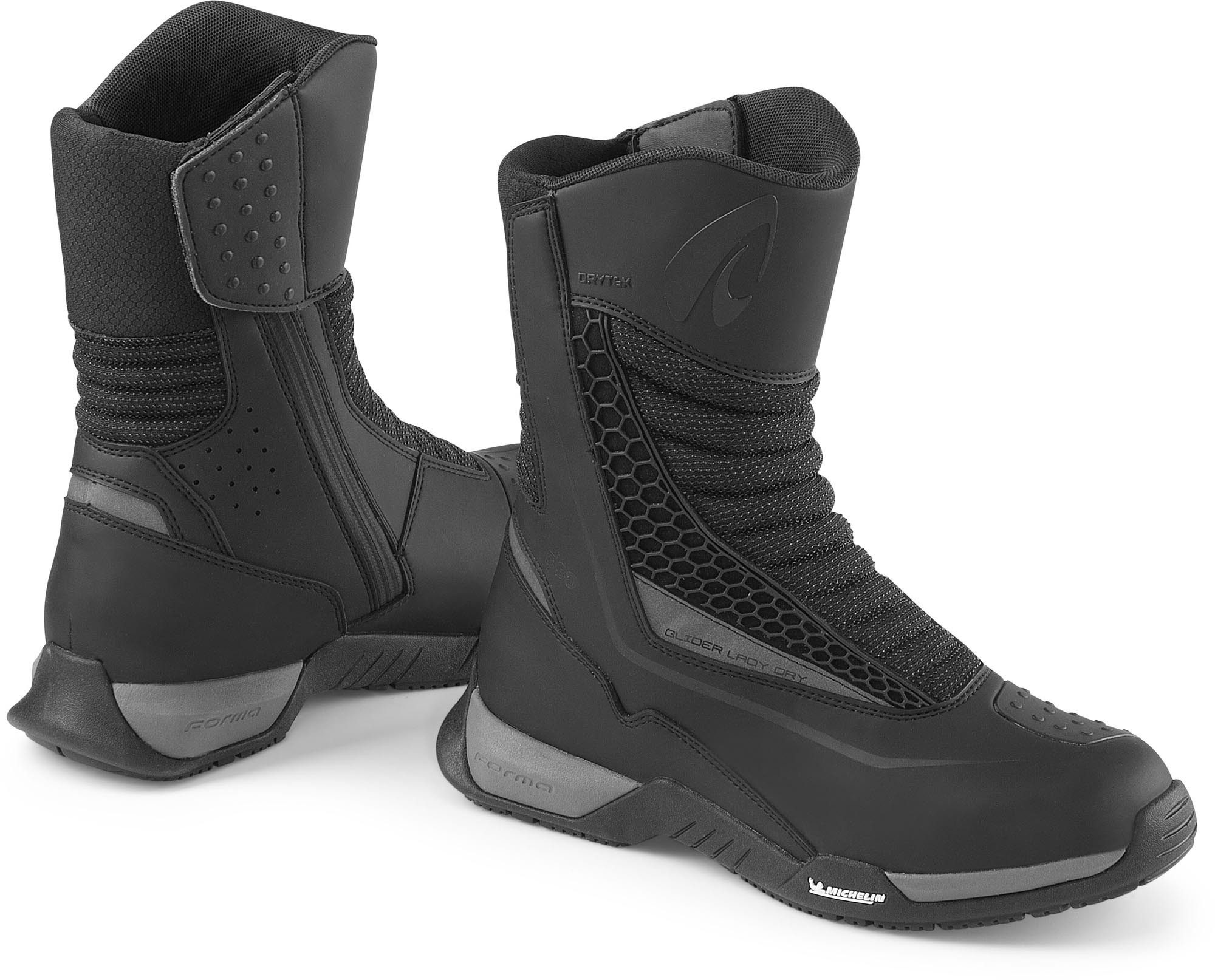 Forma Glider Dry Damen Motorrad Stiefel Motorradstiefel Atmungsaktiv wasserabweisend robust