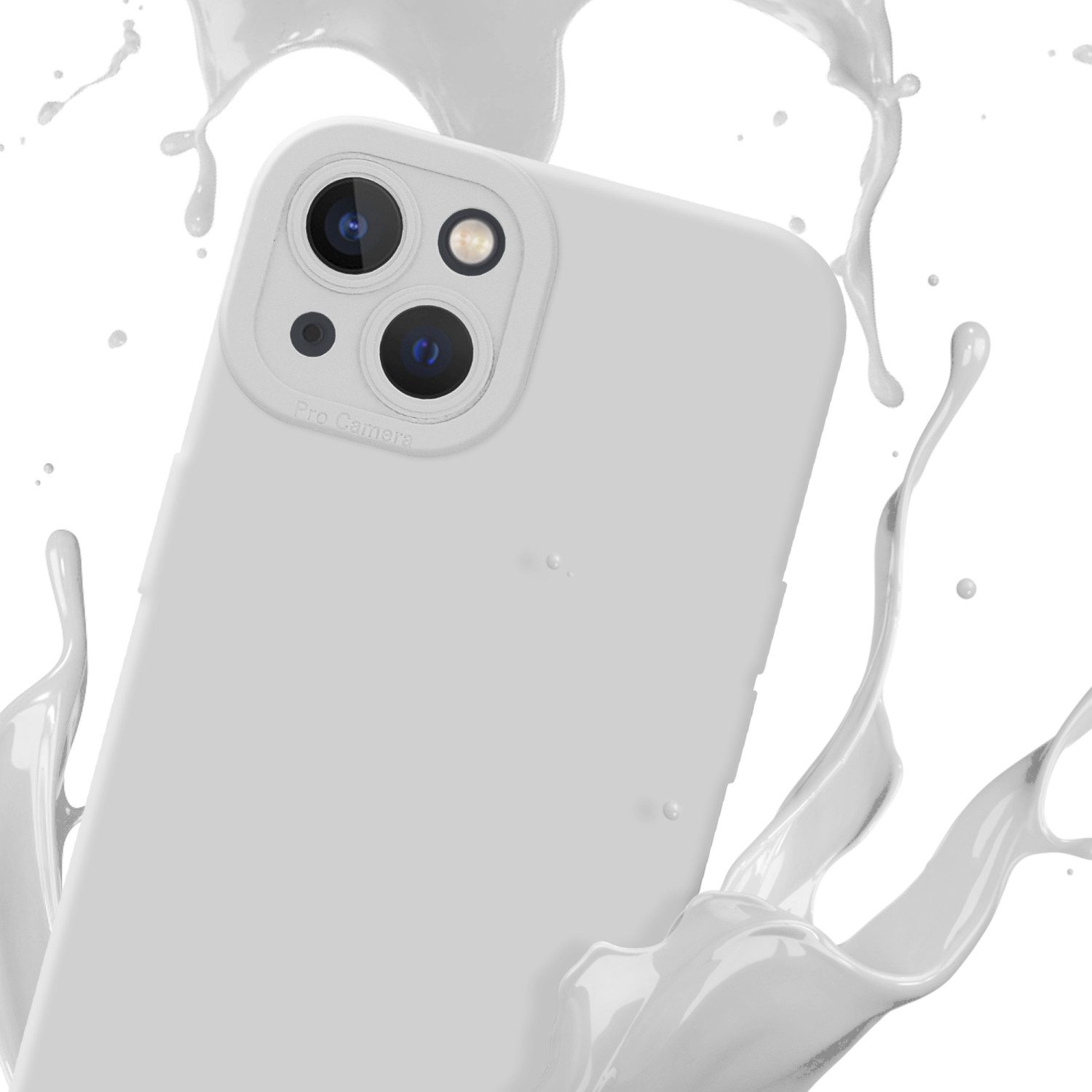 Cadorabo Handyhülle für iPhone 14 Hülle Apple iPhone 14, Hülle Schutzhülle TPU Silikon Case Cover