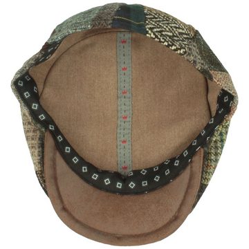 Balke Schiebermütze Flatcap Patchwork Made in Italy! Warm Modisch-Bunt