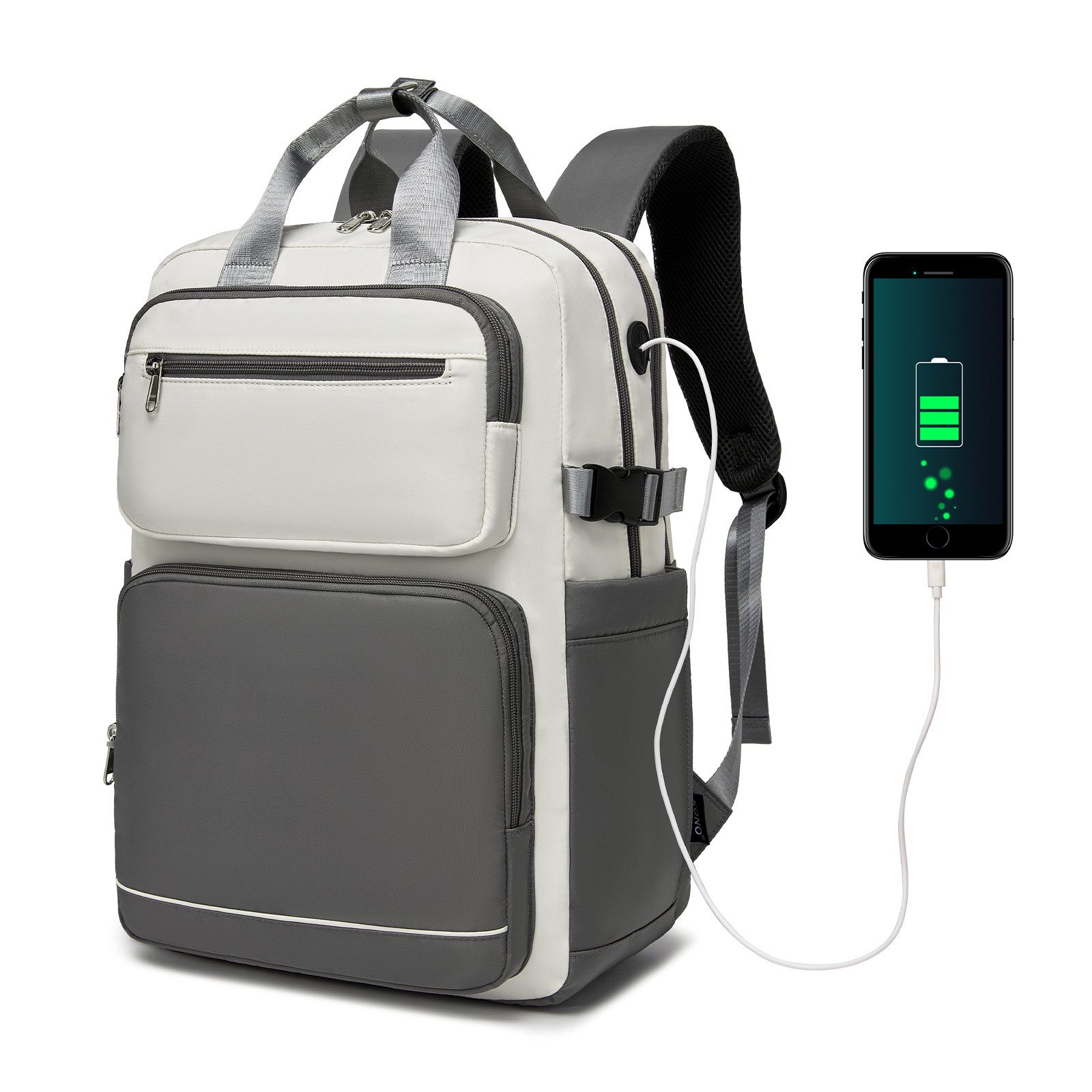 KONO Rucksack Ryanair Handgepäck 40x30x20 cm–20L Reiserucksack mit Laptopfach