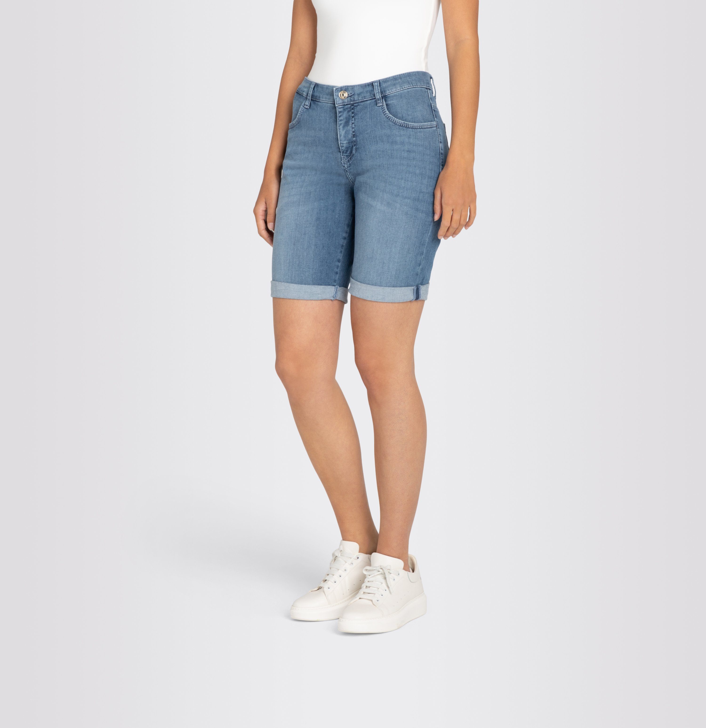 MAC Bermudas aus sehr leichter, sommerlicher günstig online kaufen